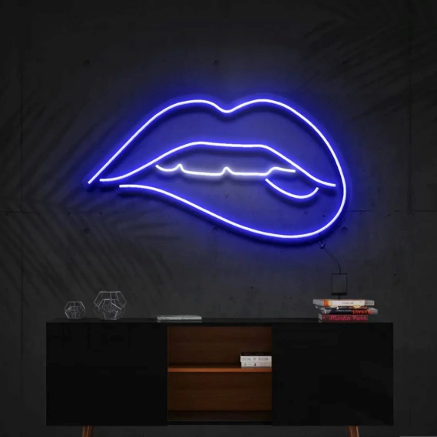 Mundstück speichert Neonlichter 2
