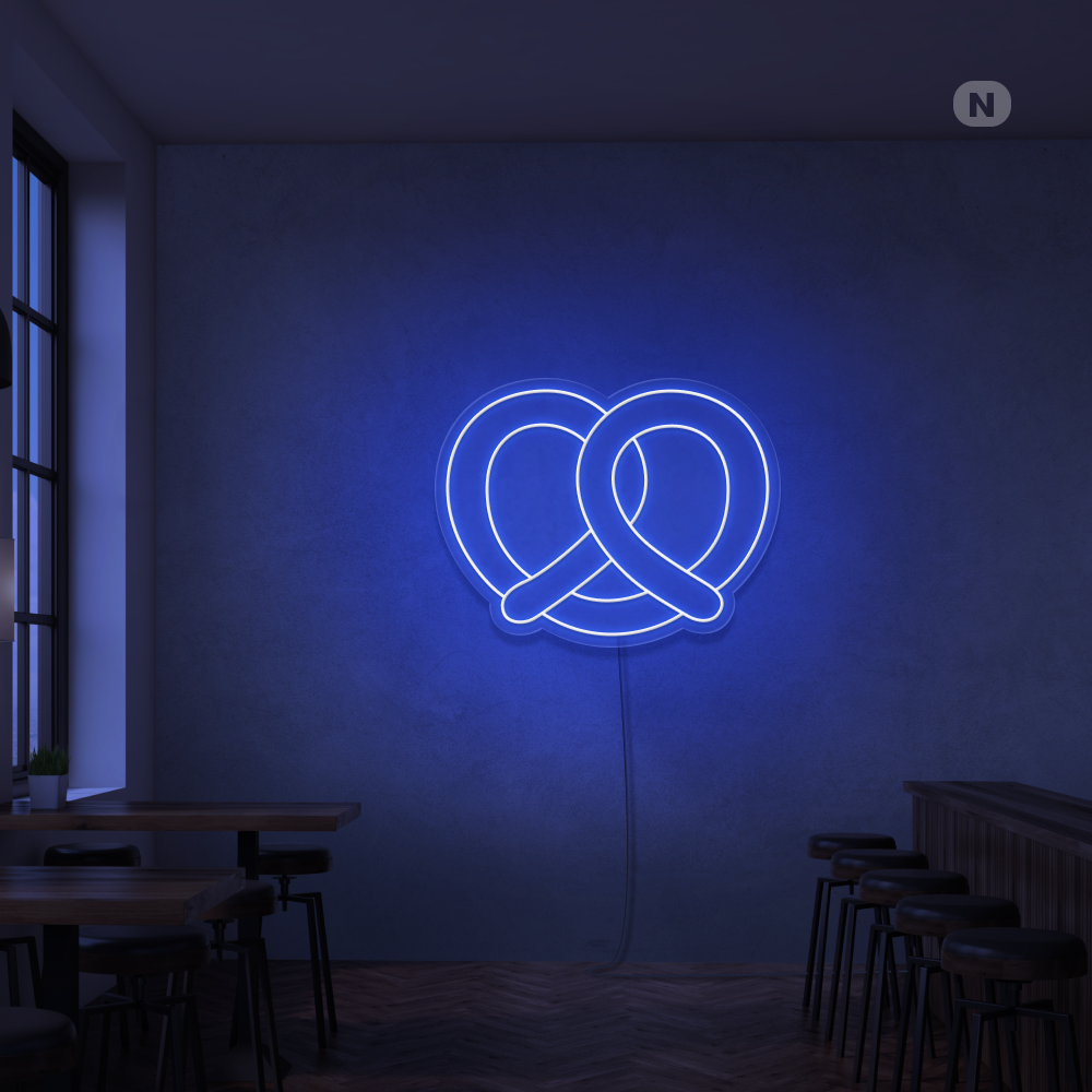 Neon Schild Bäcker