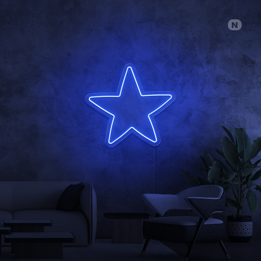 Neon Schild Stern