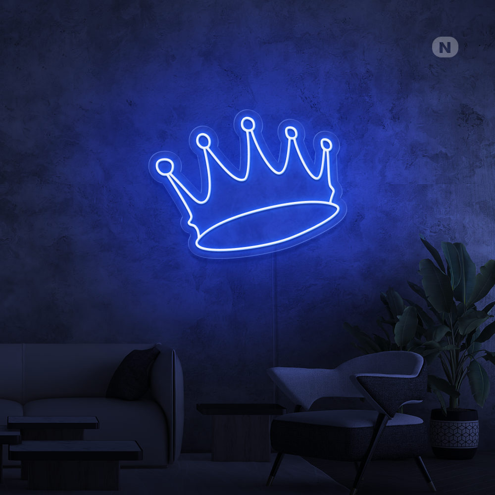 Neon Schild Krone