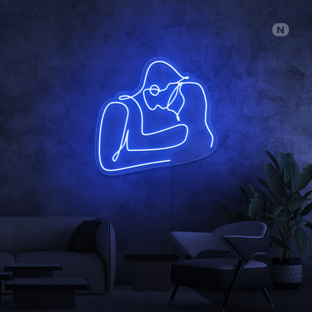 Neon Schild Liebespaar