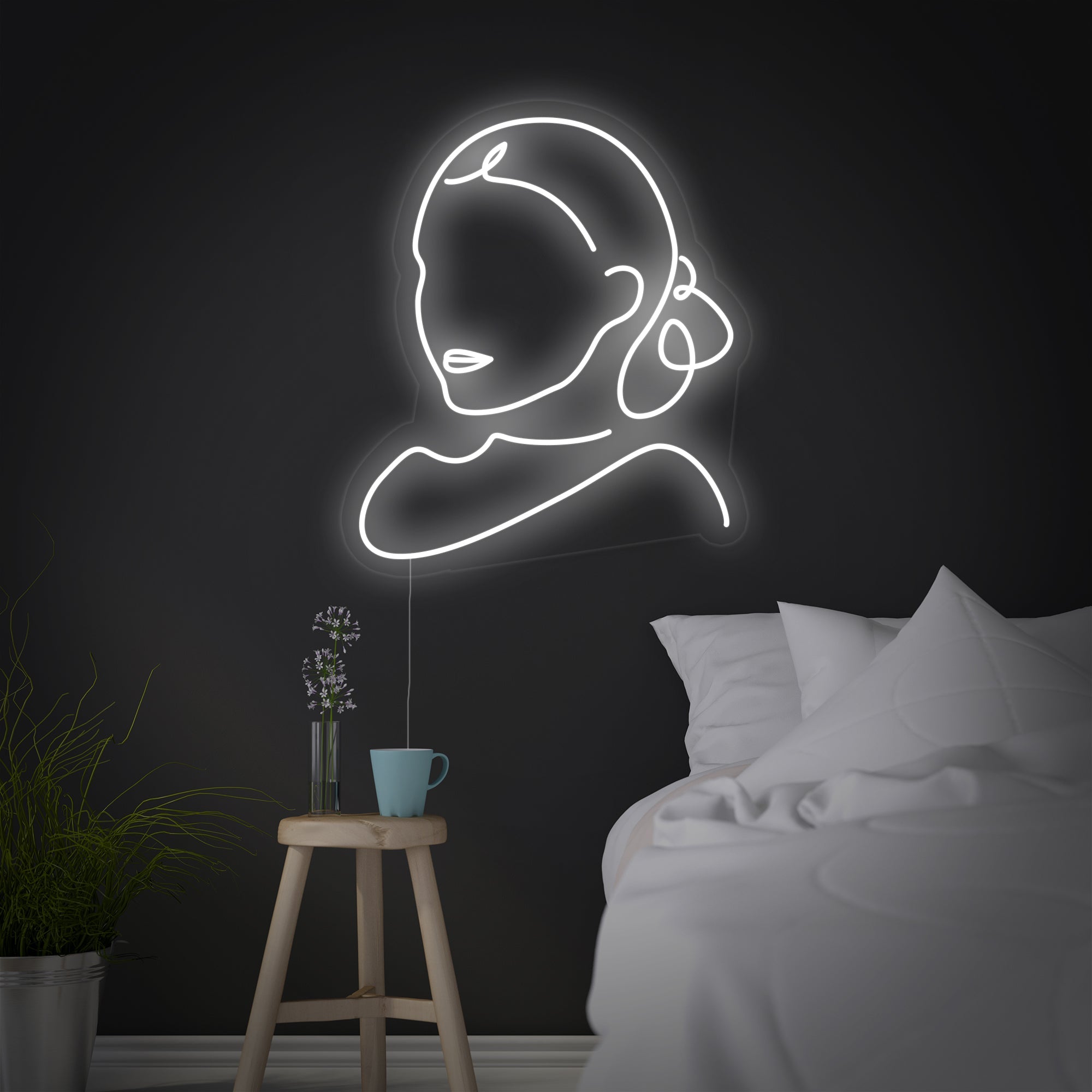"Padmé Amidala" Neonschrift