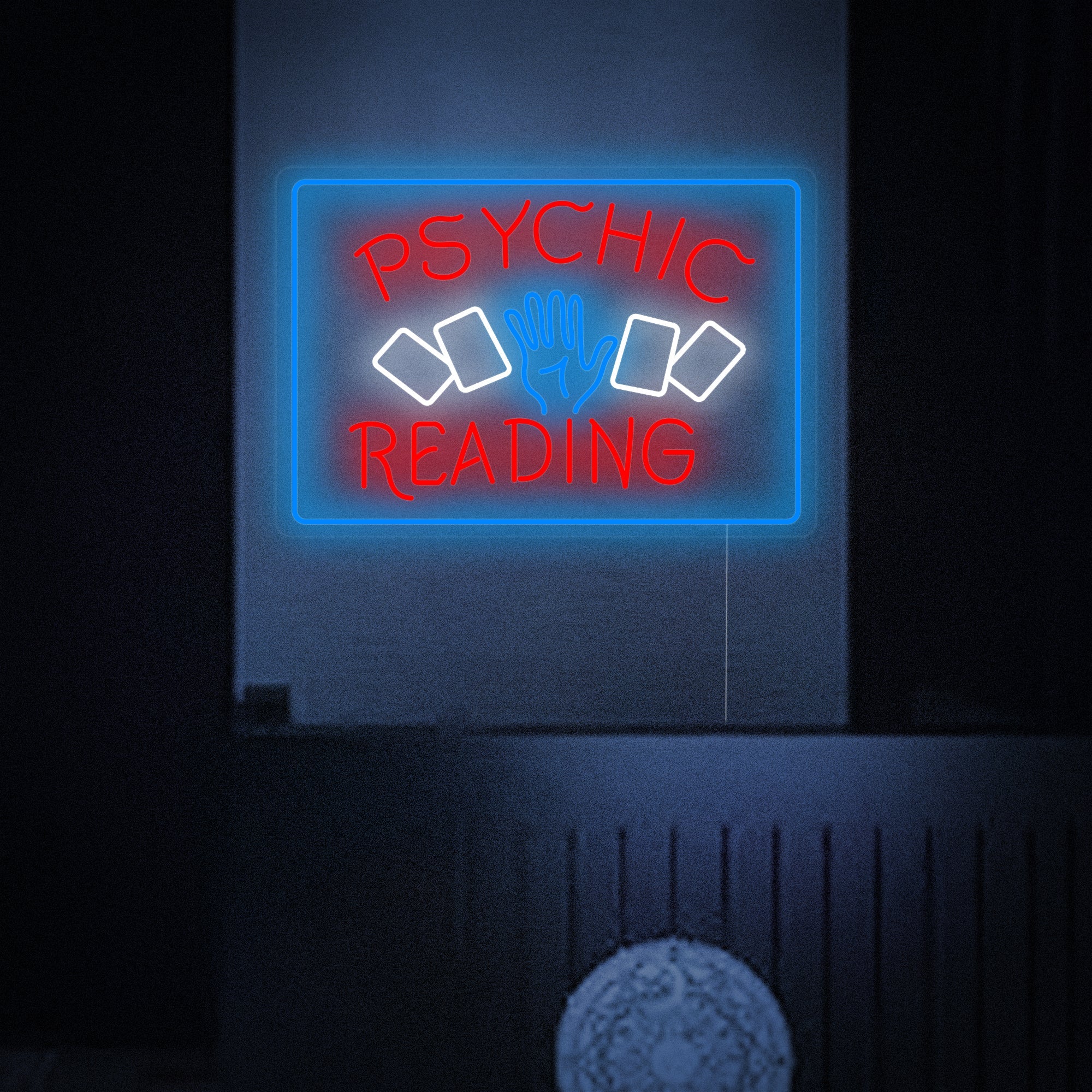 "Psychic Readings" Neonschrift
