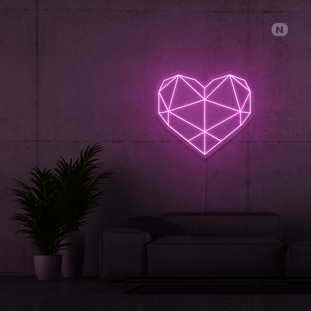 Neon Schild Herz