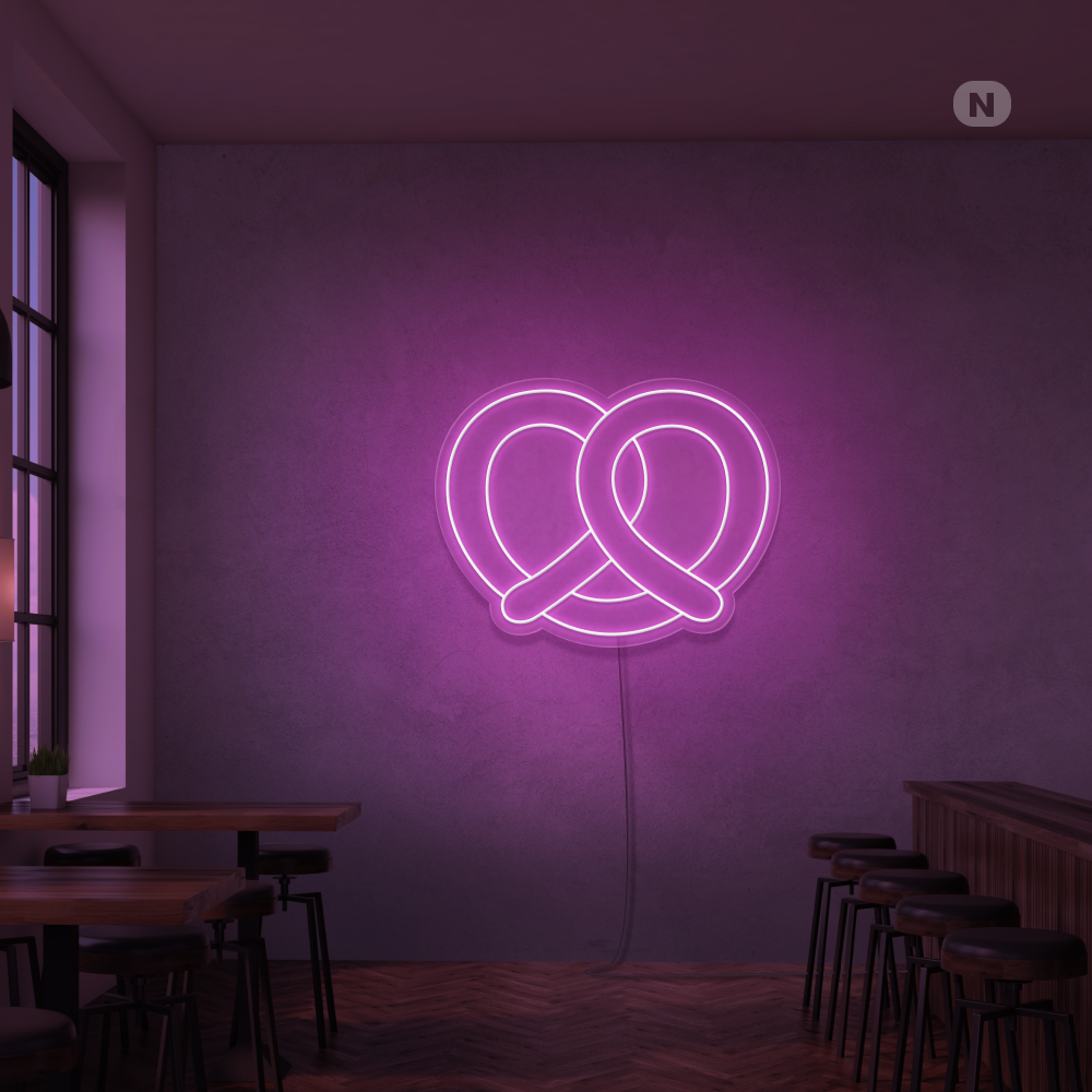 Neon Schild Bäcker