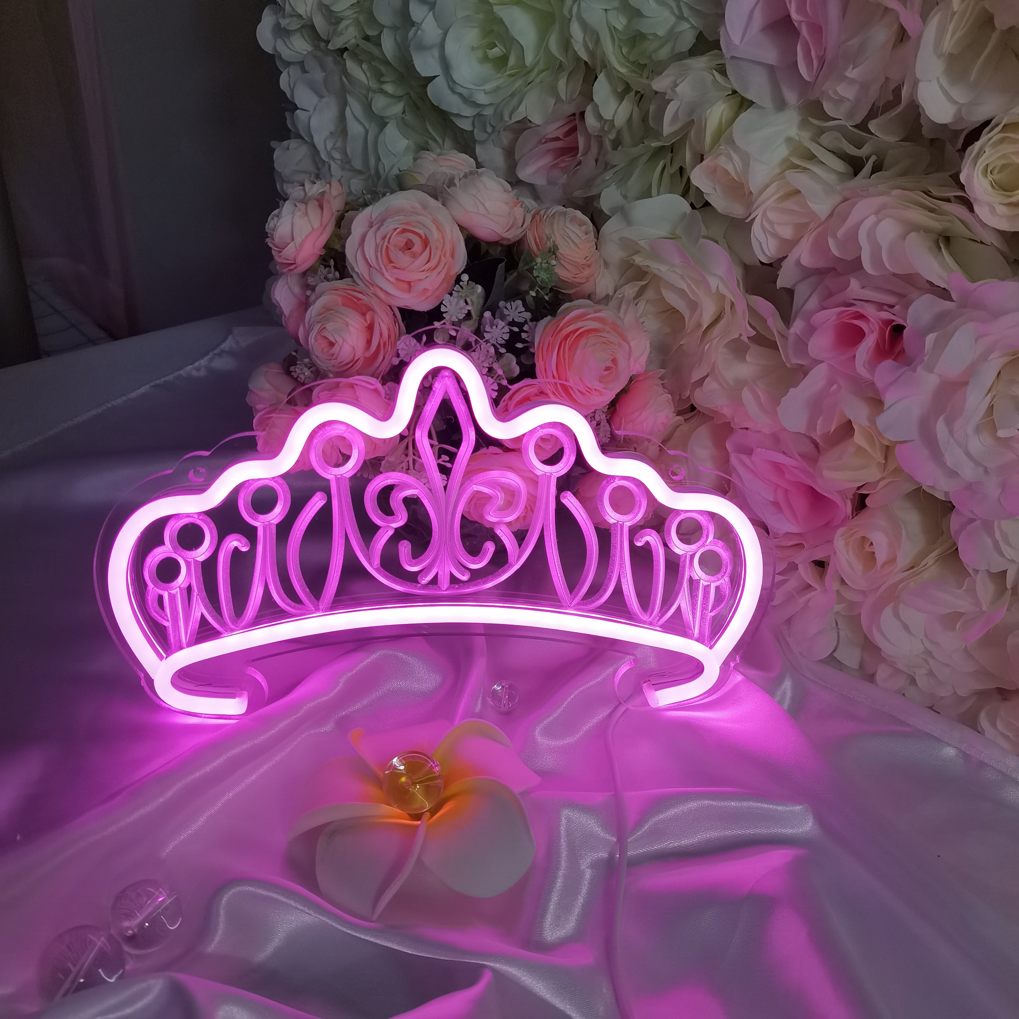 "Königin Krone" USB Mini LED Neonschrift