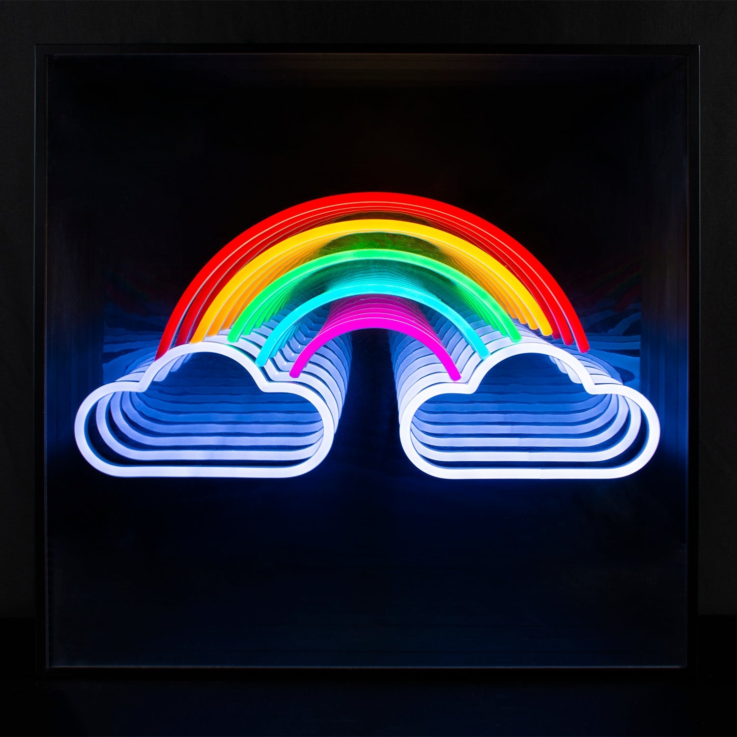 "Regenbogen" 3D Unendlichkeits LED Neonschrift
