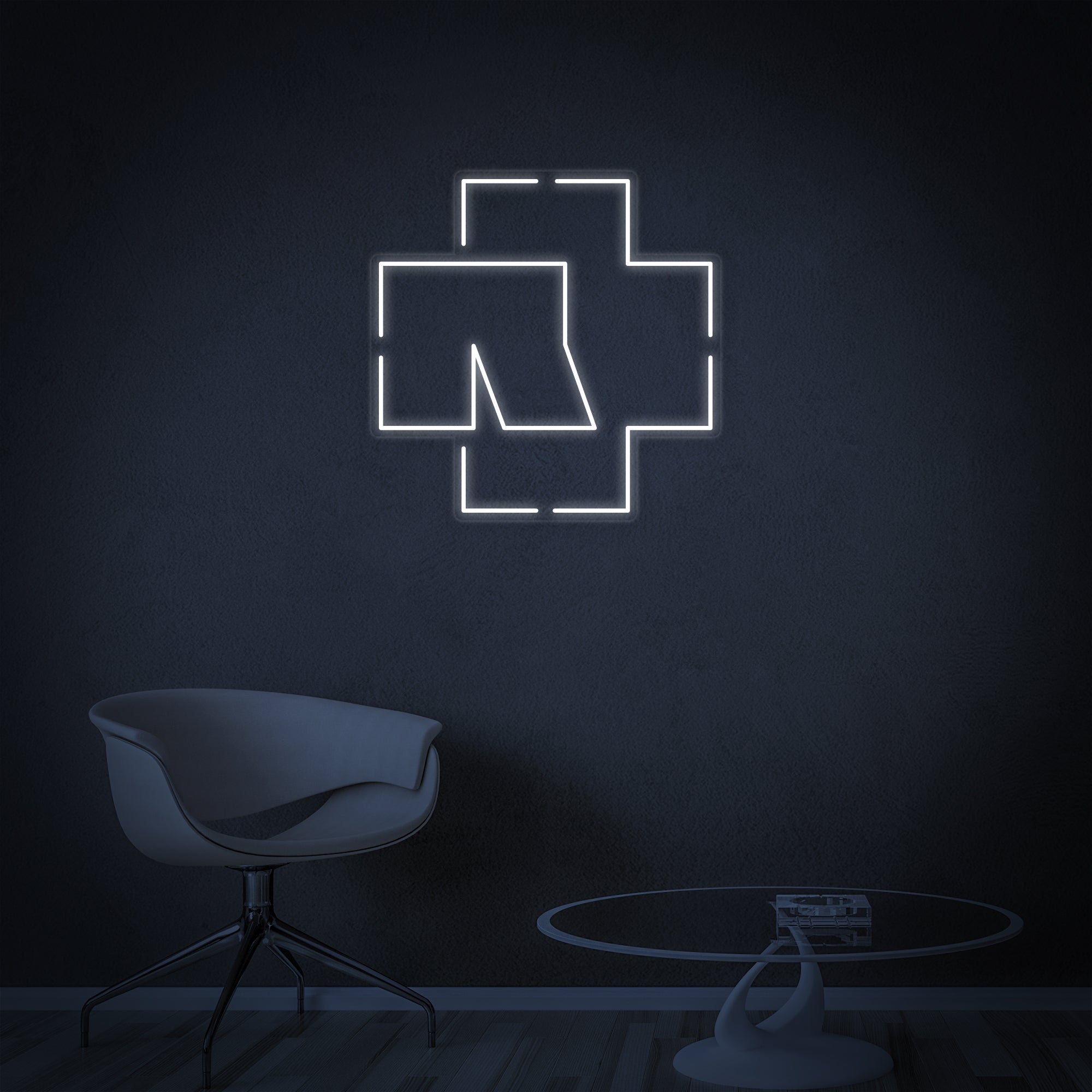 "Rammstein" Neonschrift