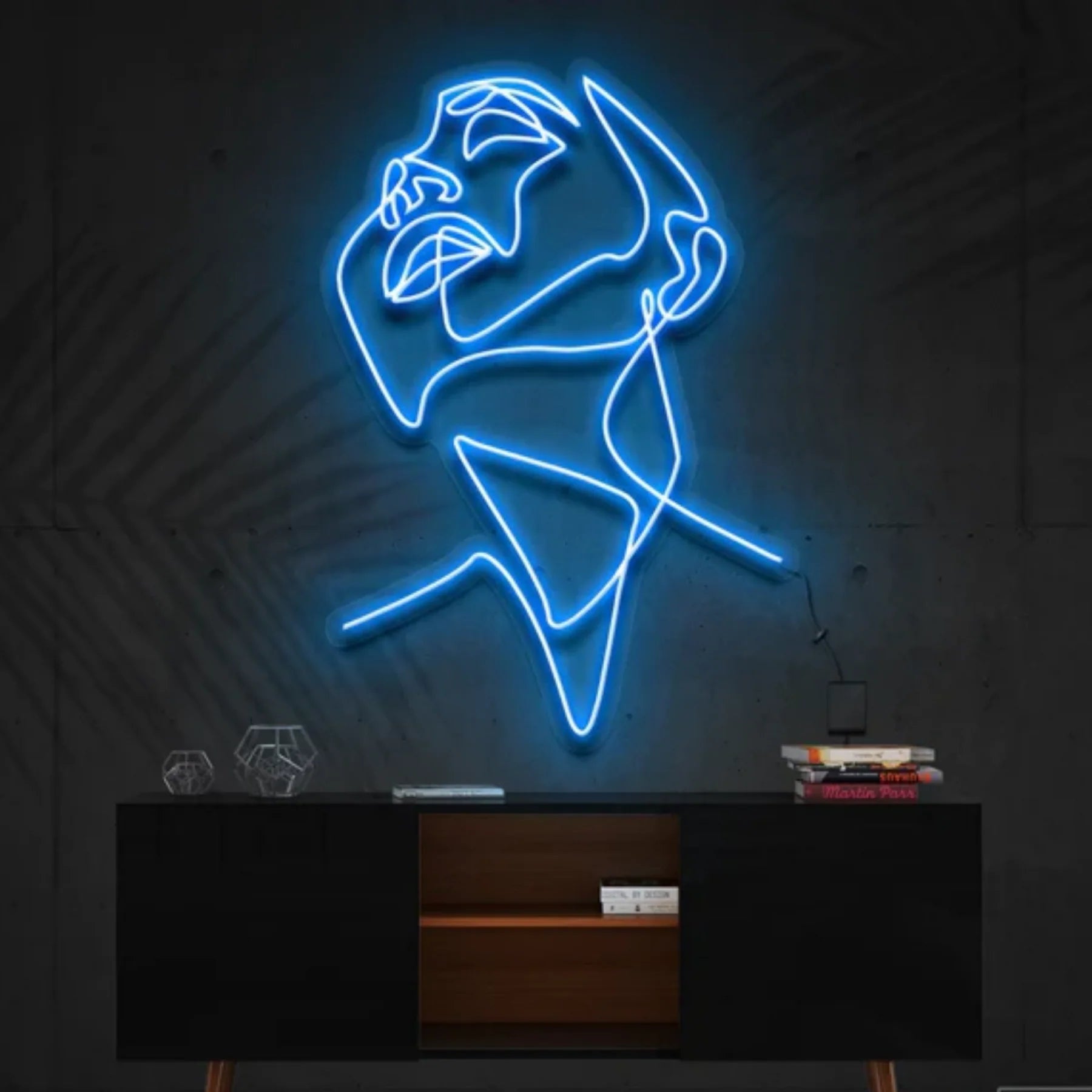 „Reine Ecstasy“ – Neonkunst – Ihr leuchtendes Symbol für pure Begeisterung
