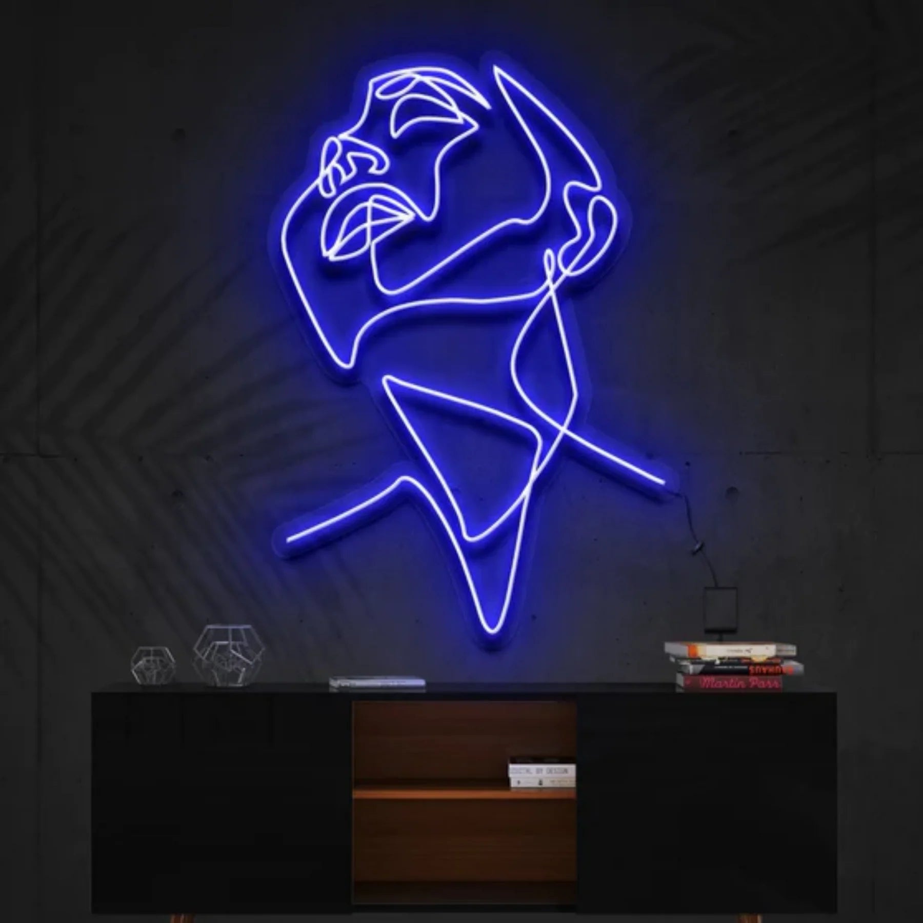 „Reine Ecstasy“ – Neonkunst – Ihr leuchtendes Symbol für pure Begeisterung