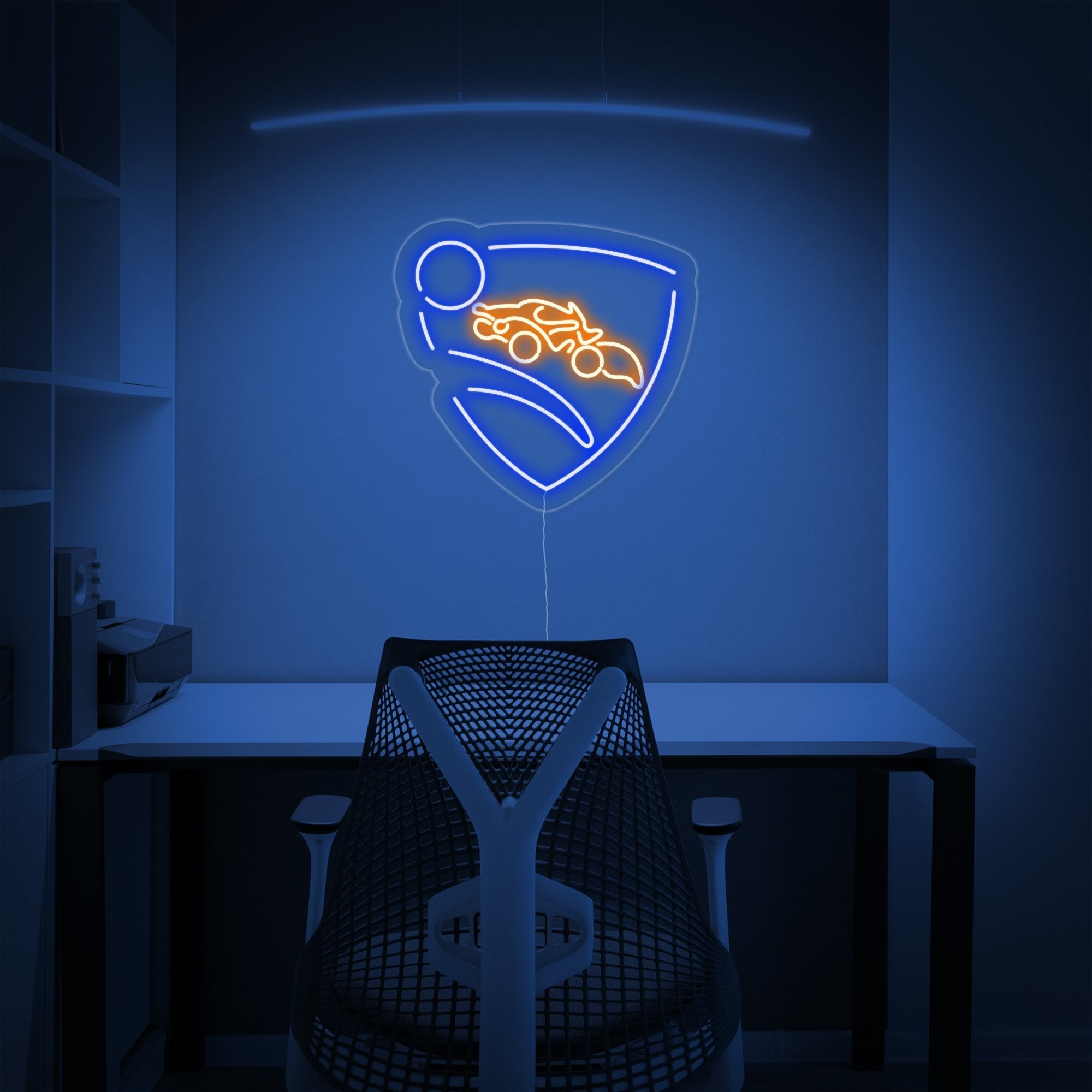 "Rocket League, Spielezimmer Dekoration" Neonschrift