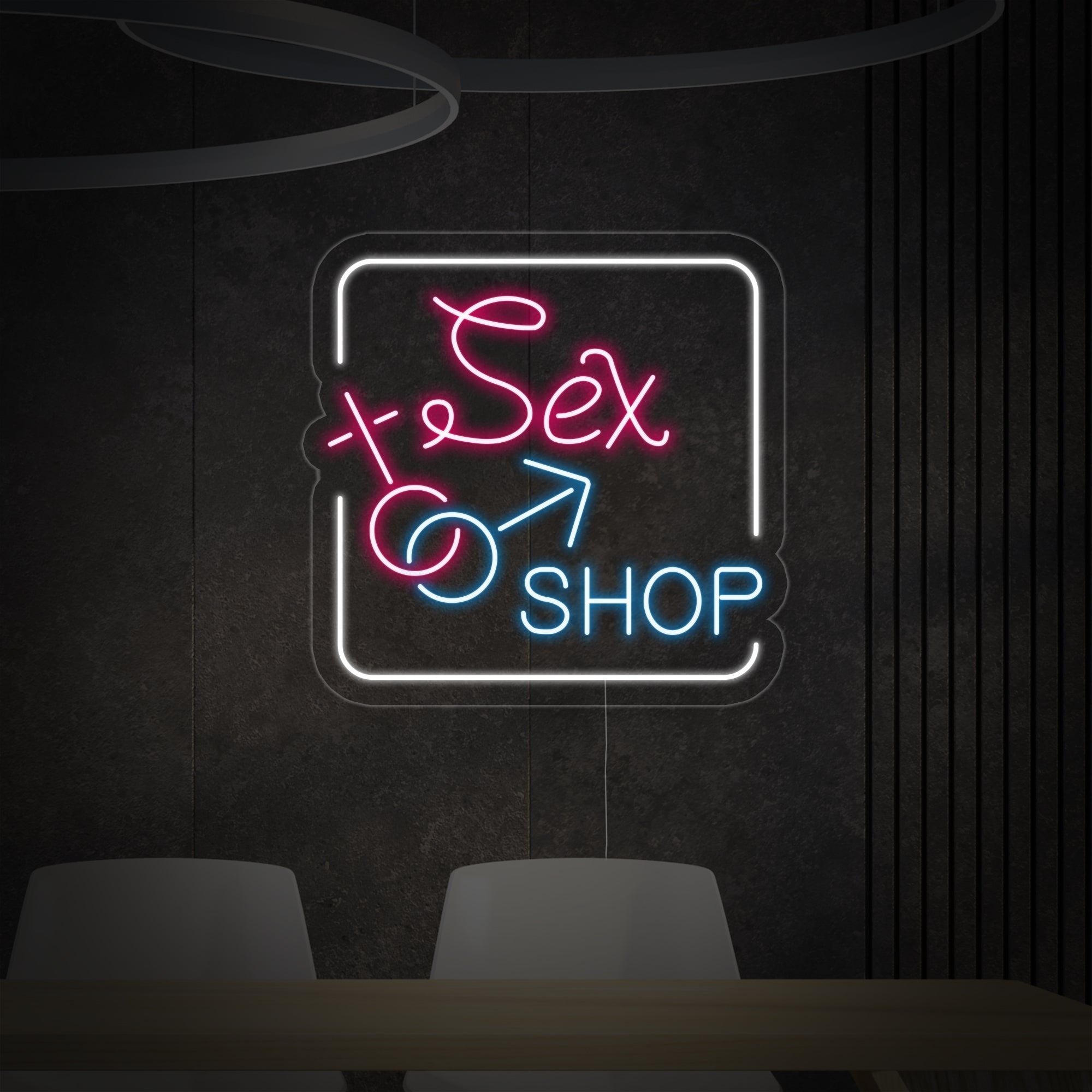"Sex Shop" Neonschrift
