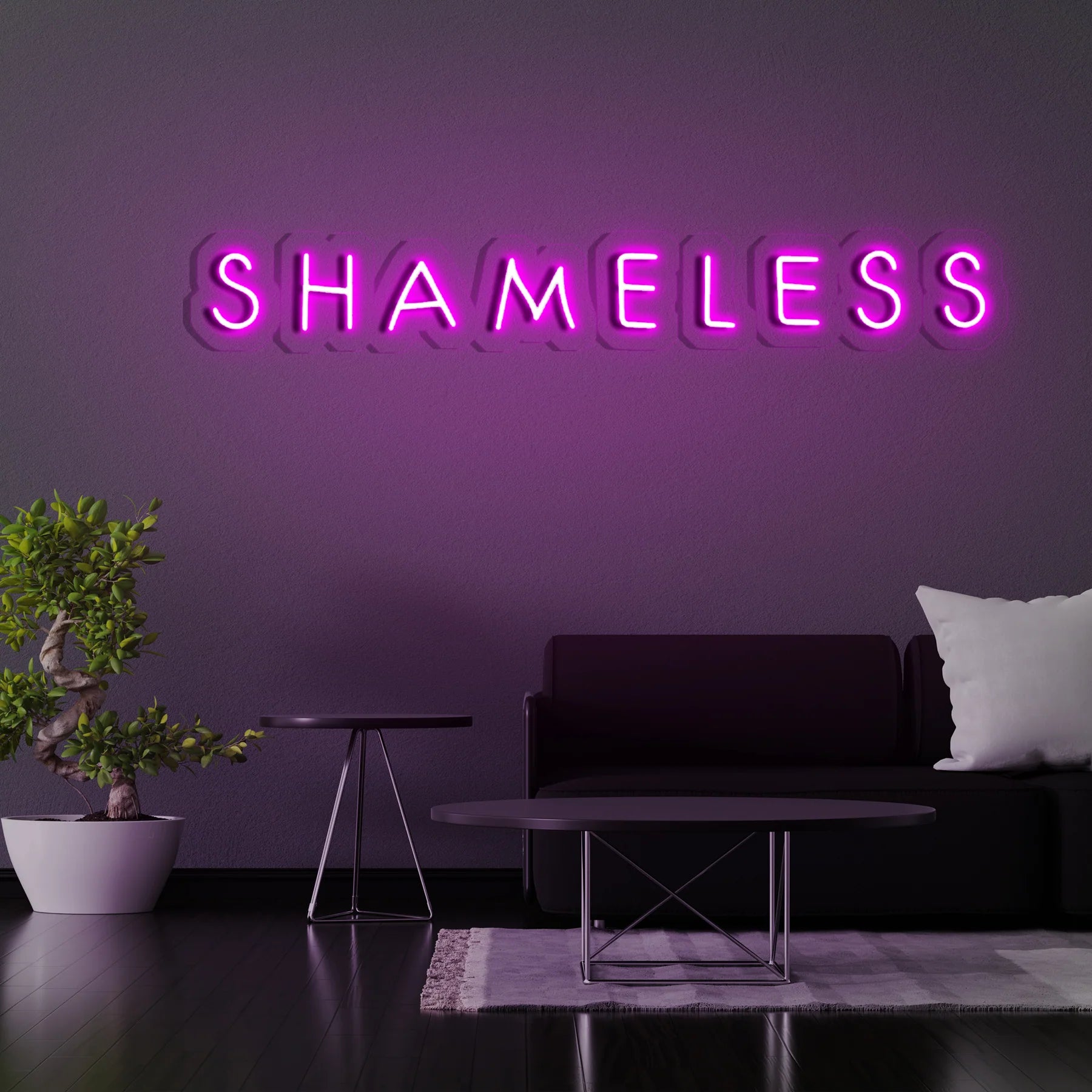 „Shameless“ – Neonkunst