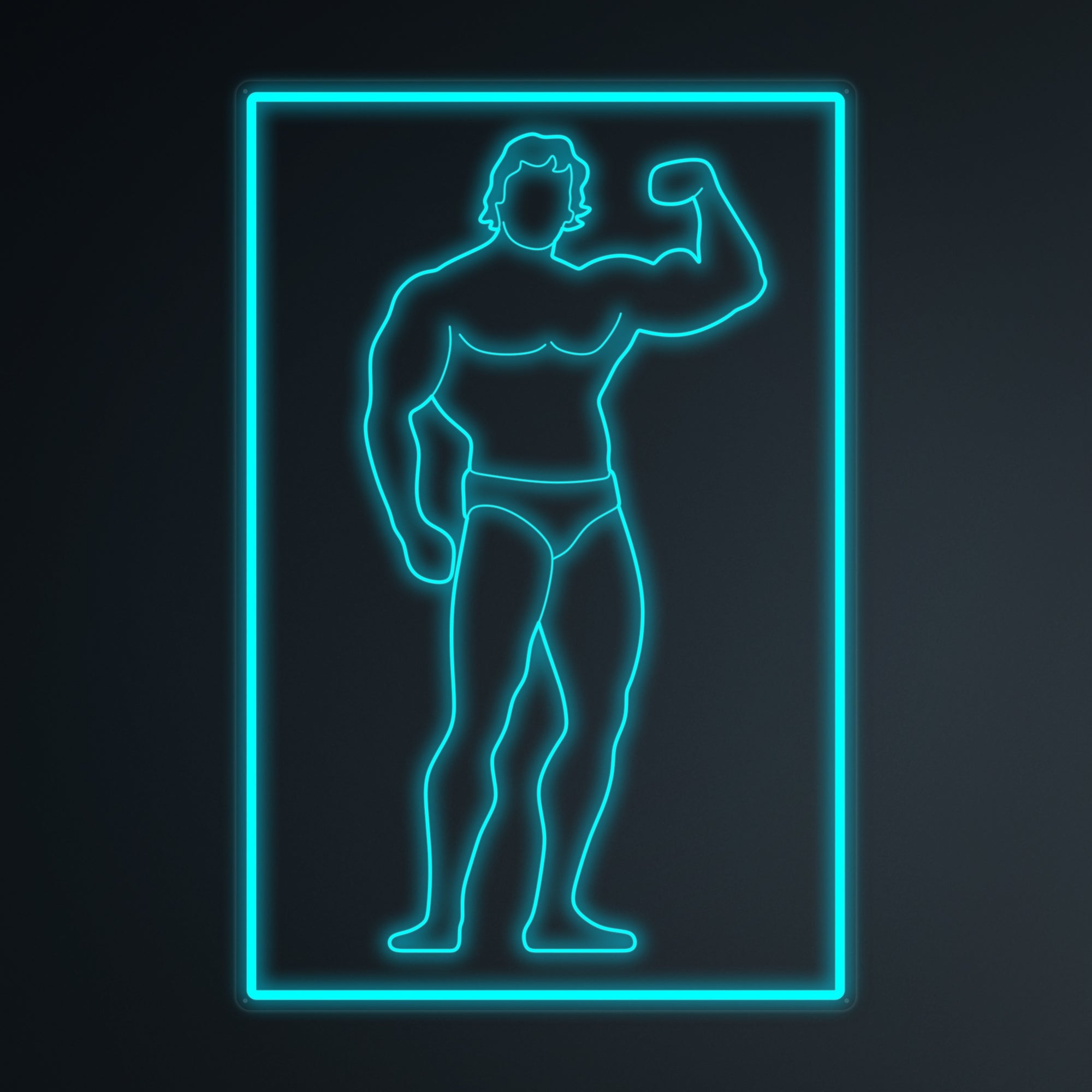 "Sport- Und Fitnessstudio" Mini-Neonschild