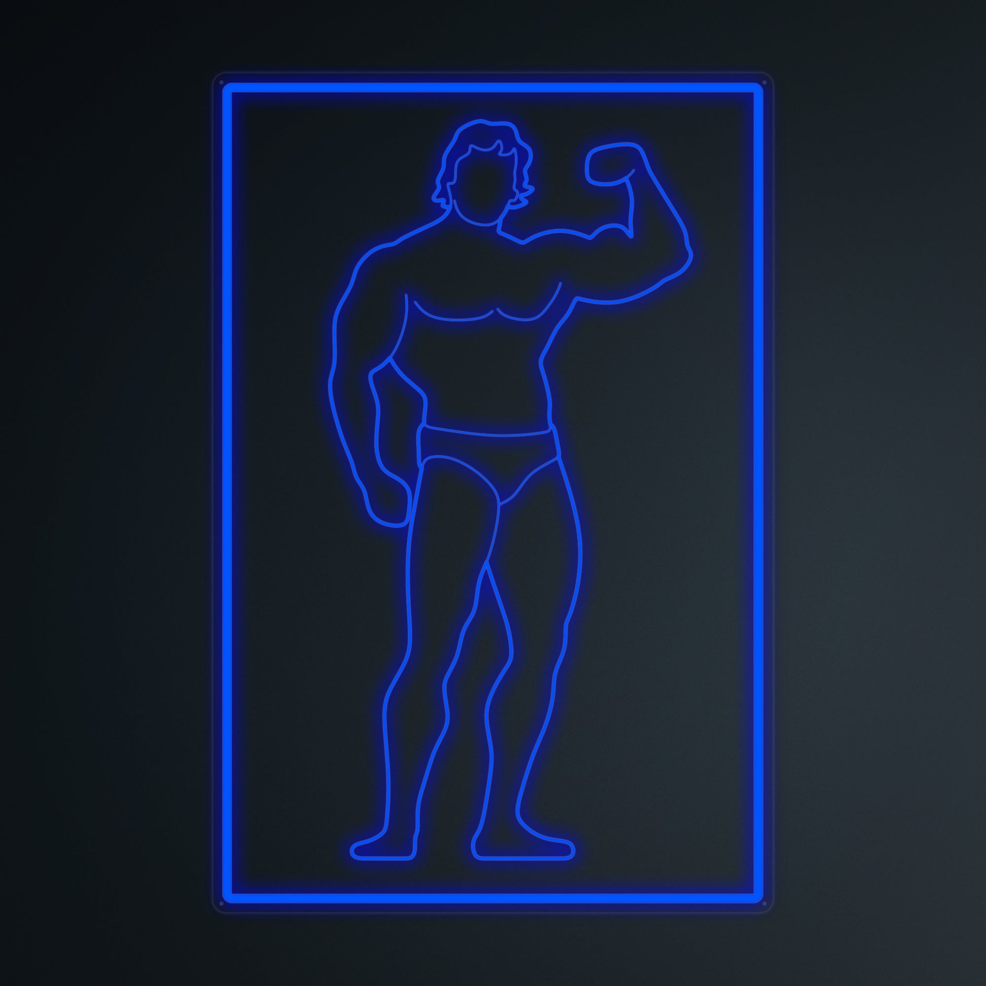 "Sport- Und Fitnessstudio" Mini-Neonschild