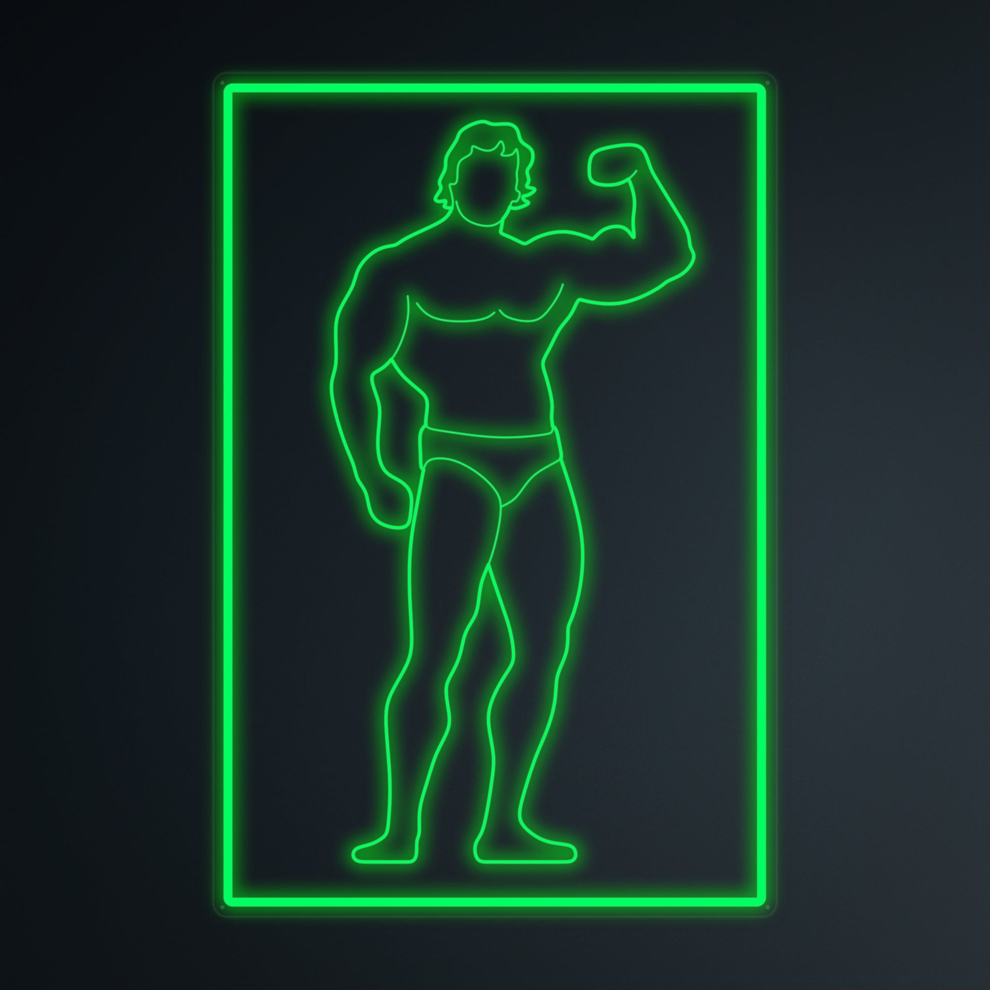 "Sport- Und Fitnessstudio" Mini-Neonschild