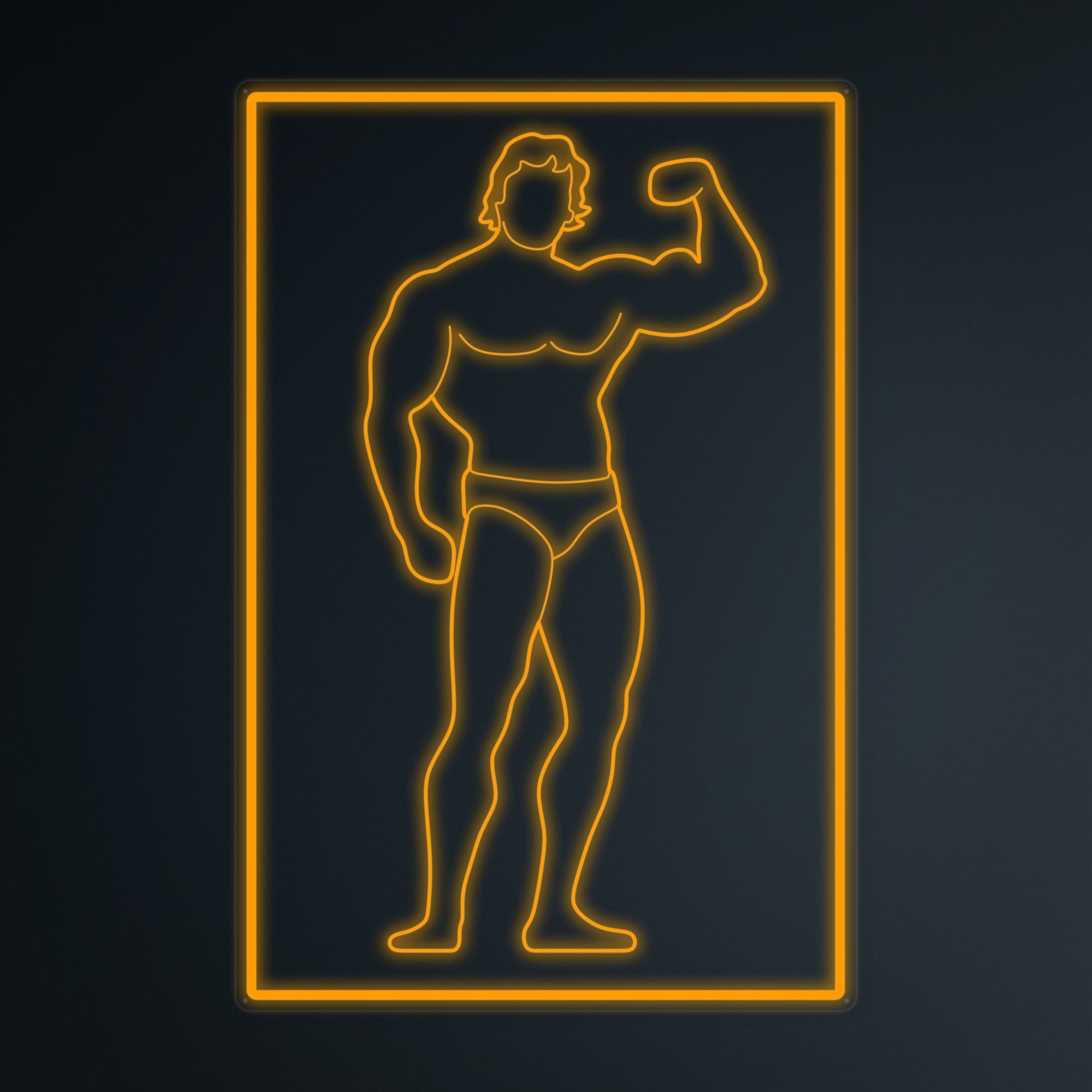 "Sport- Und Fitnessstudio" Mini-Neonschild