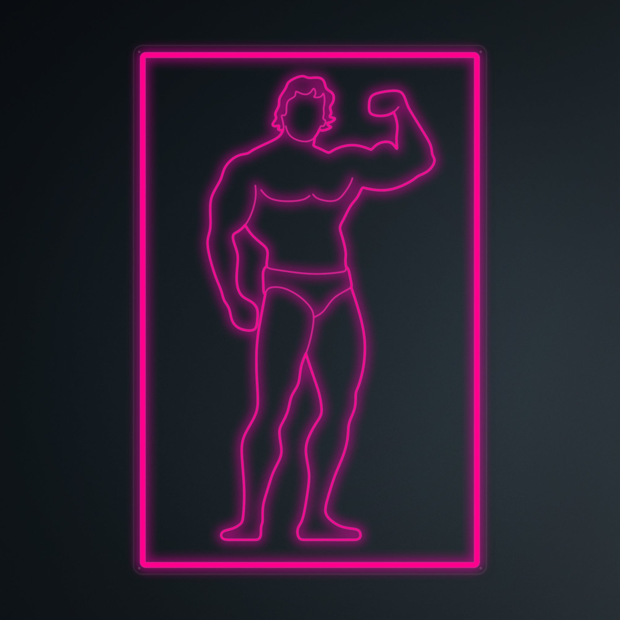"Sport- Und Fitnessstudio" Mini-Neonschild