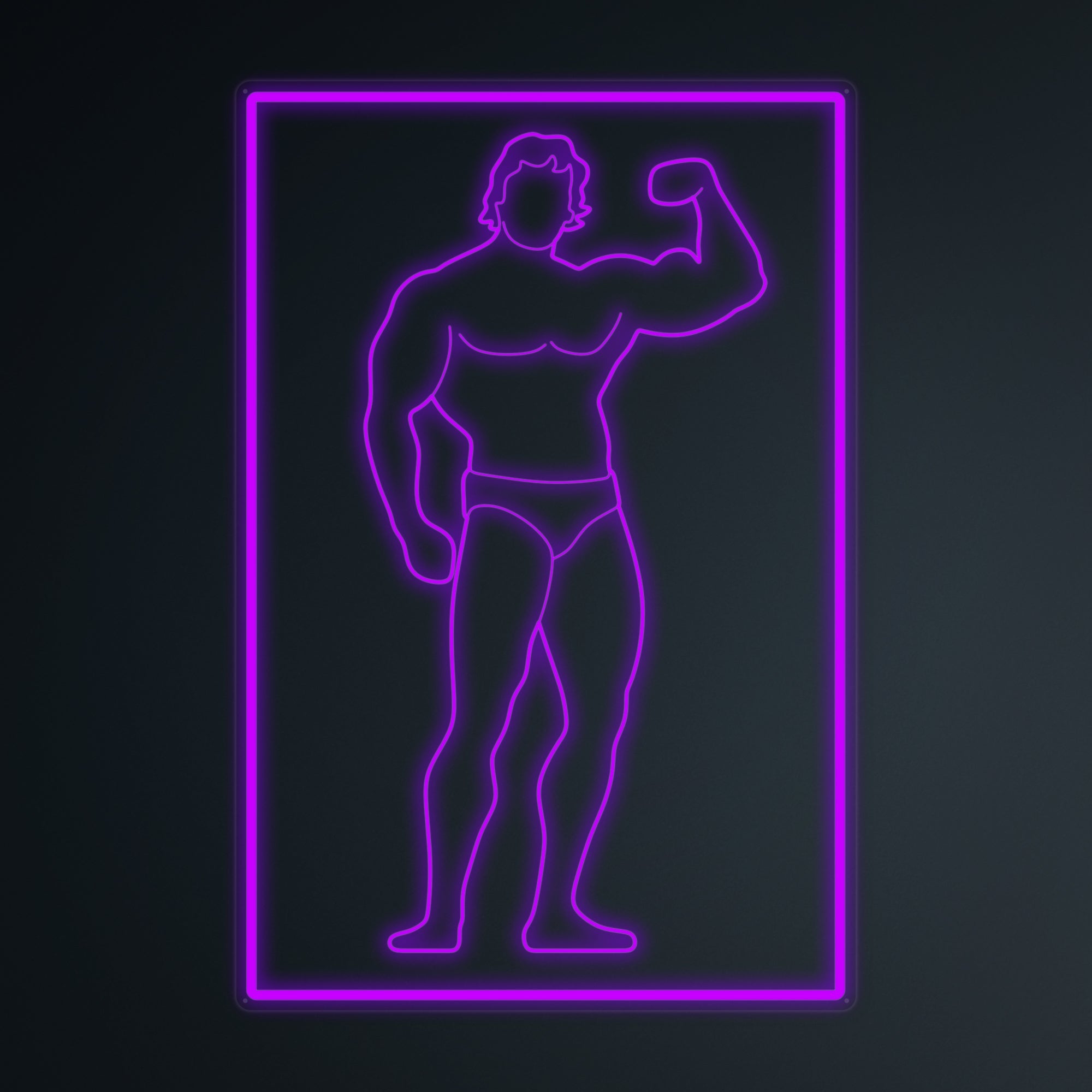 "Sport- Und Fitnessstudio" Mini-Neonschild