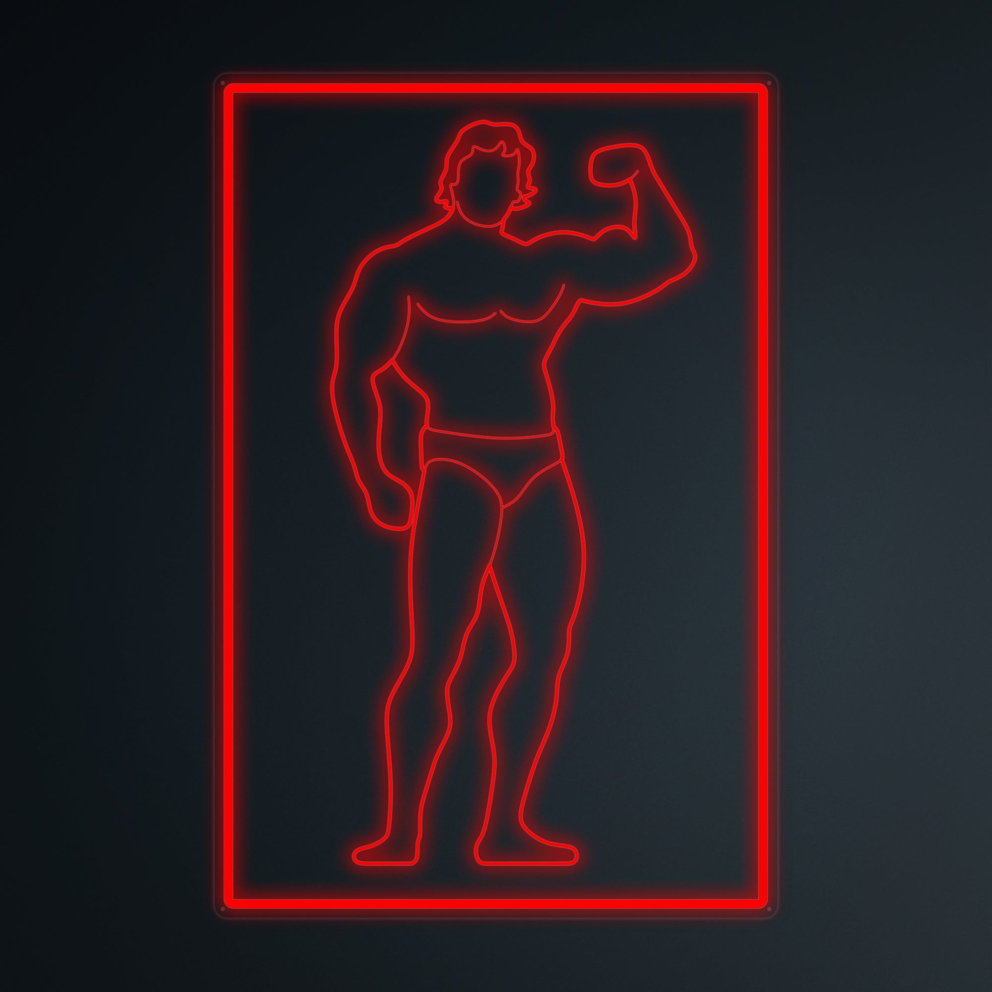 "Sport- Und Fitnessstudio" Mini-Neonschild