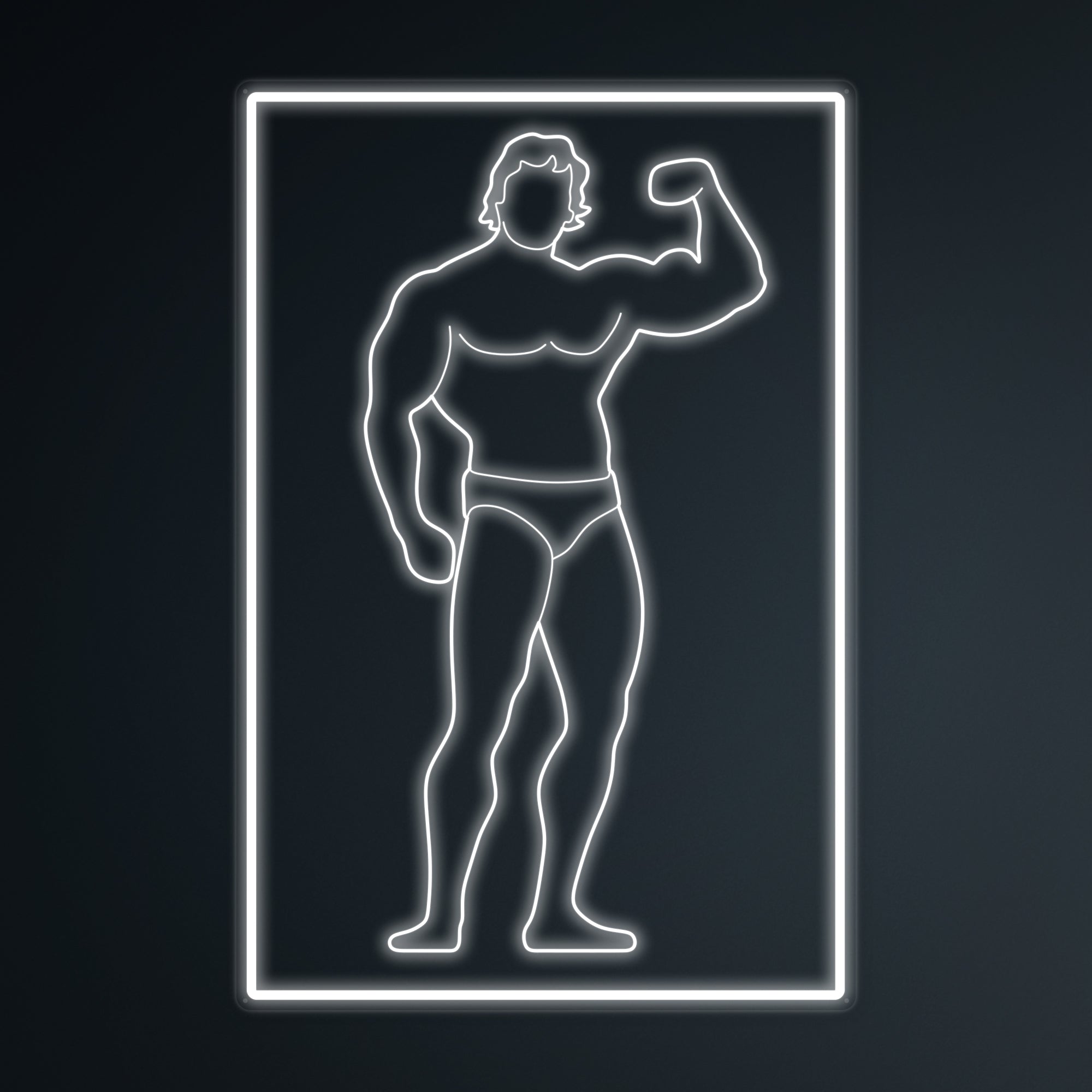 "Sport- Und Fitnessstudio" Mini-Neonschild