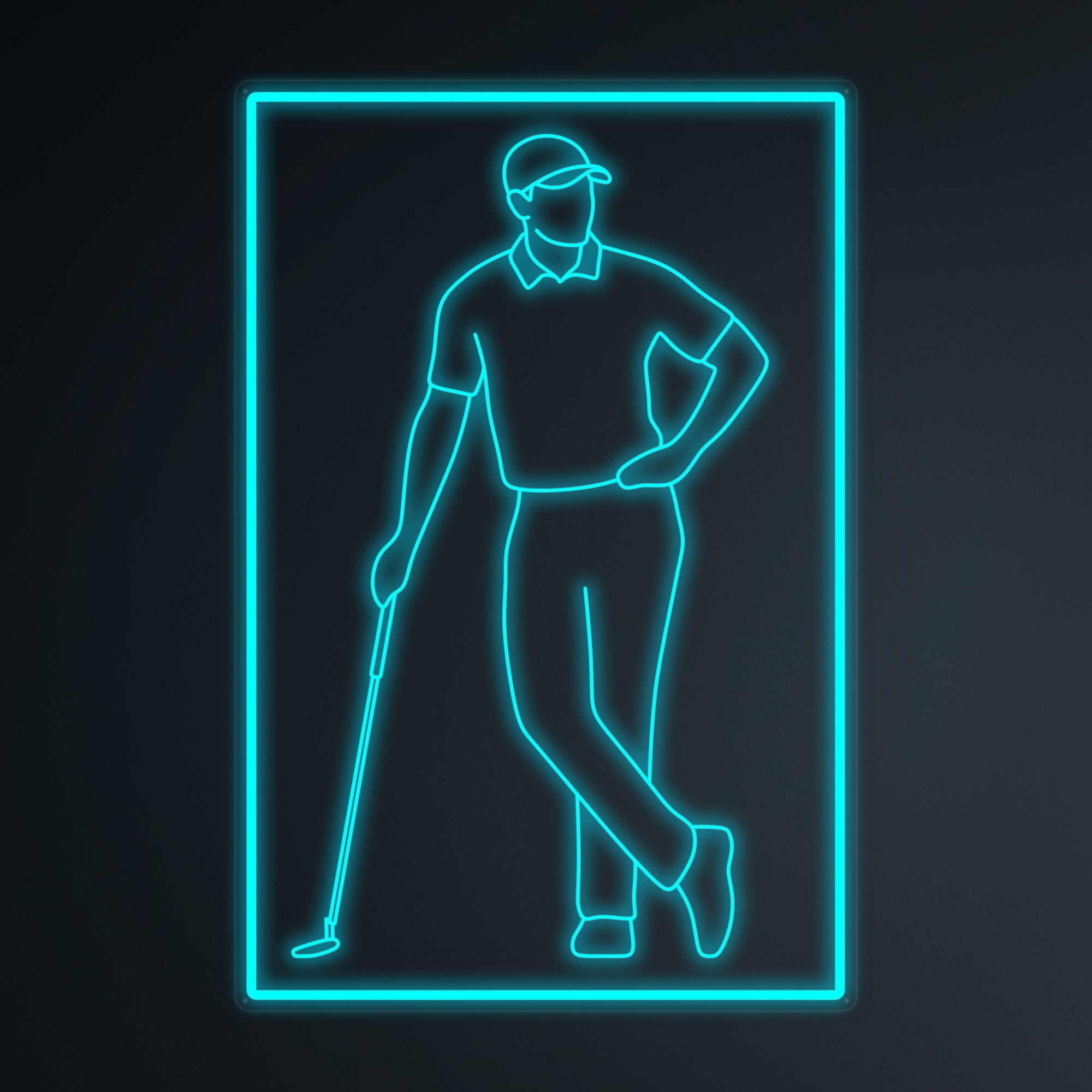 "Für Golfspieler" Mini-Neonschild