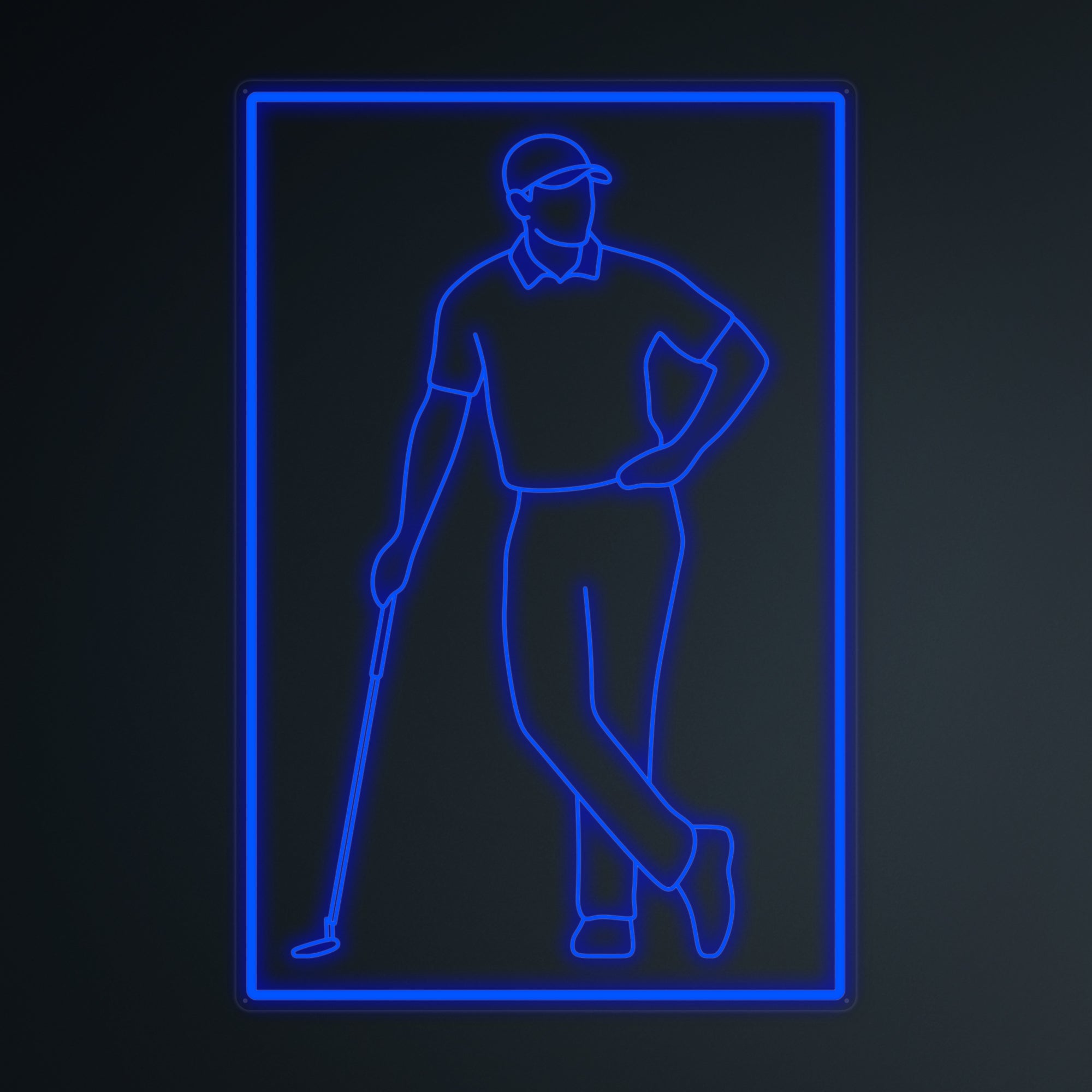 "Für Golfspieler" Mini-Neonschild
