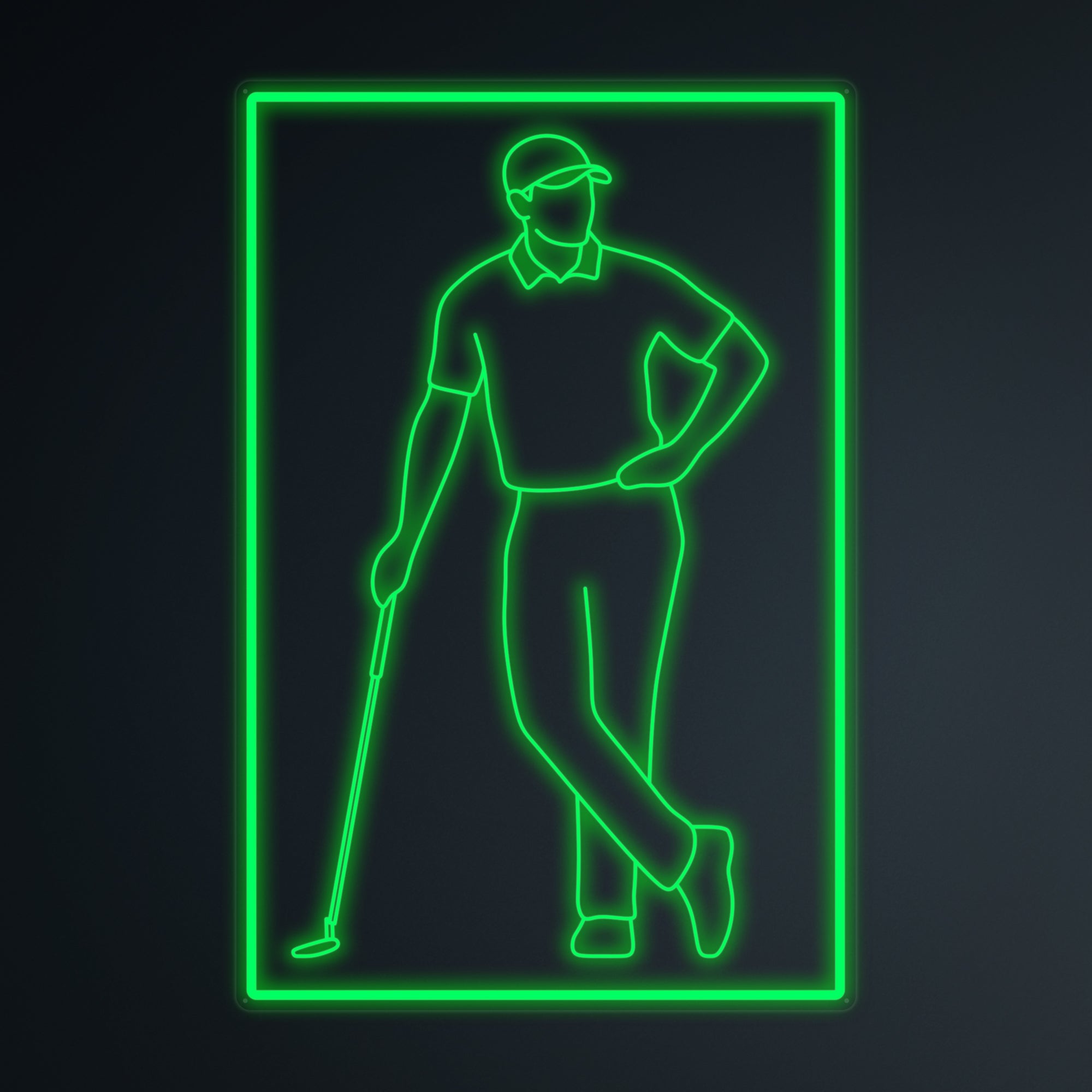 "Für Golfspieler" Mini-Neonschild