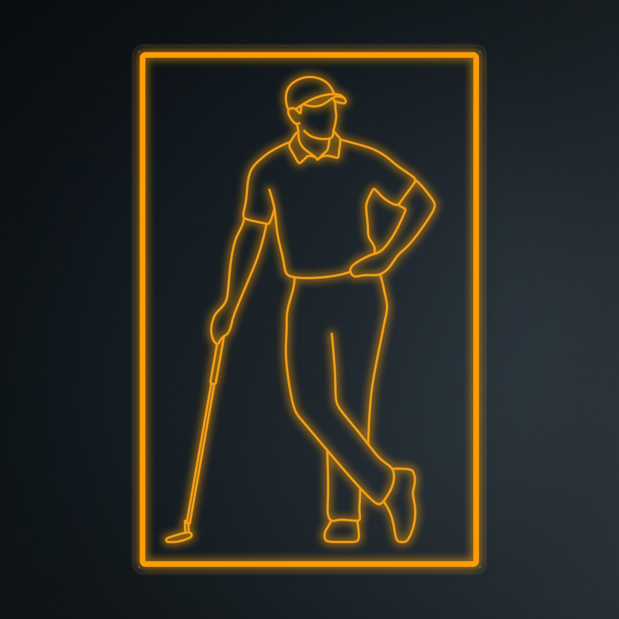 "Für Golfspieler" Mini-Neonschild