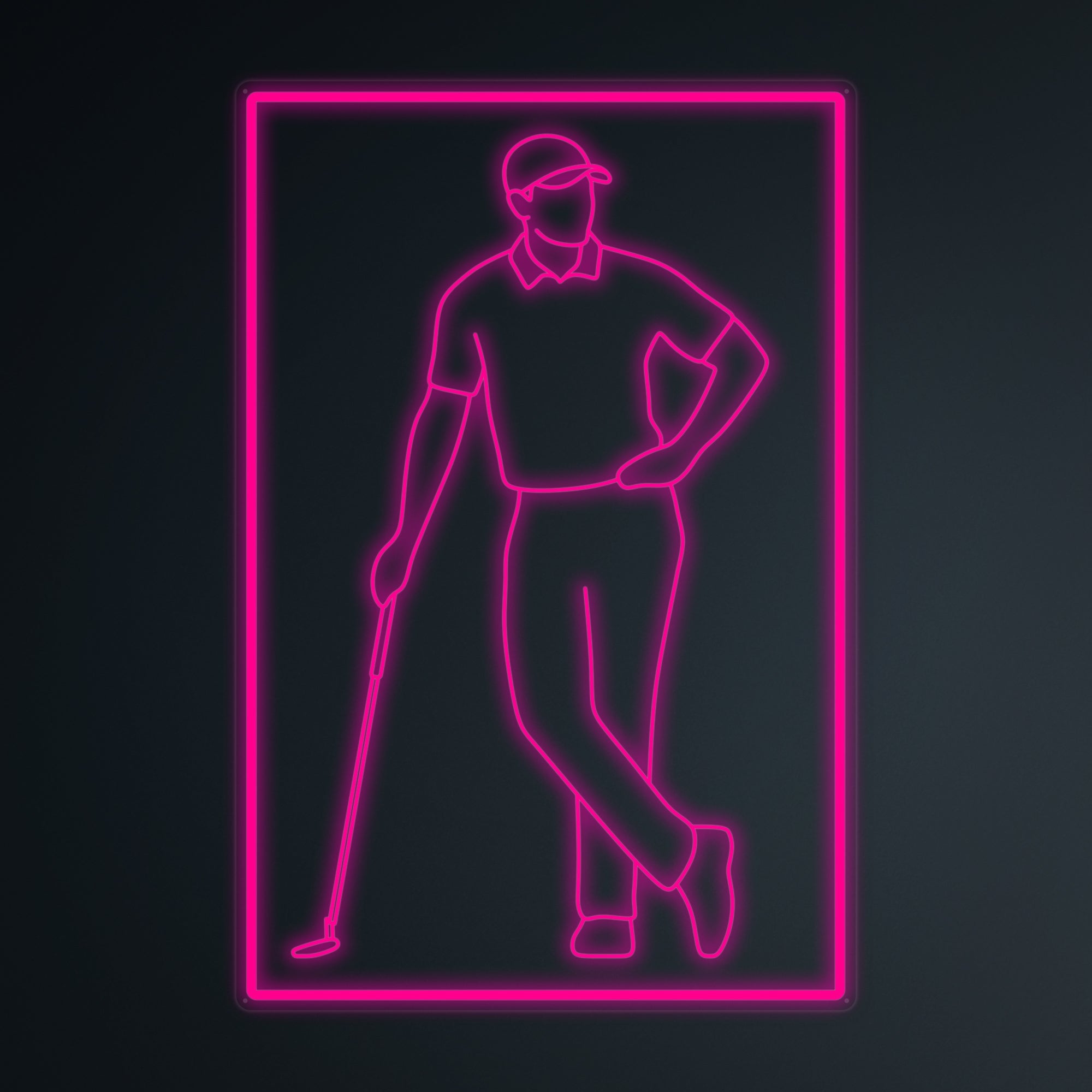 "Für Golfspieler" Mini-Neonschild