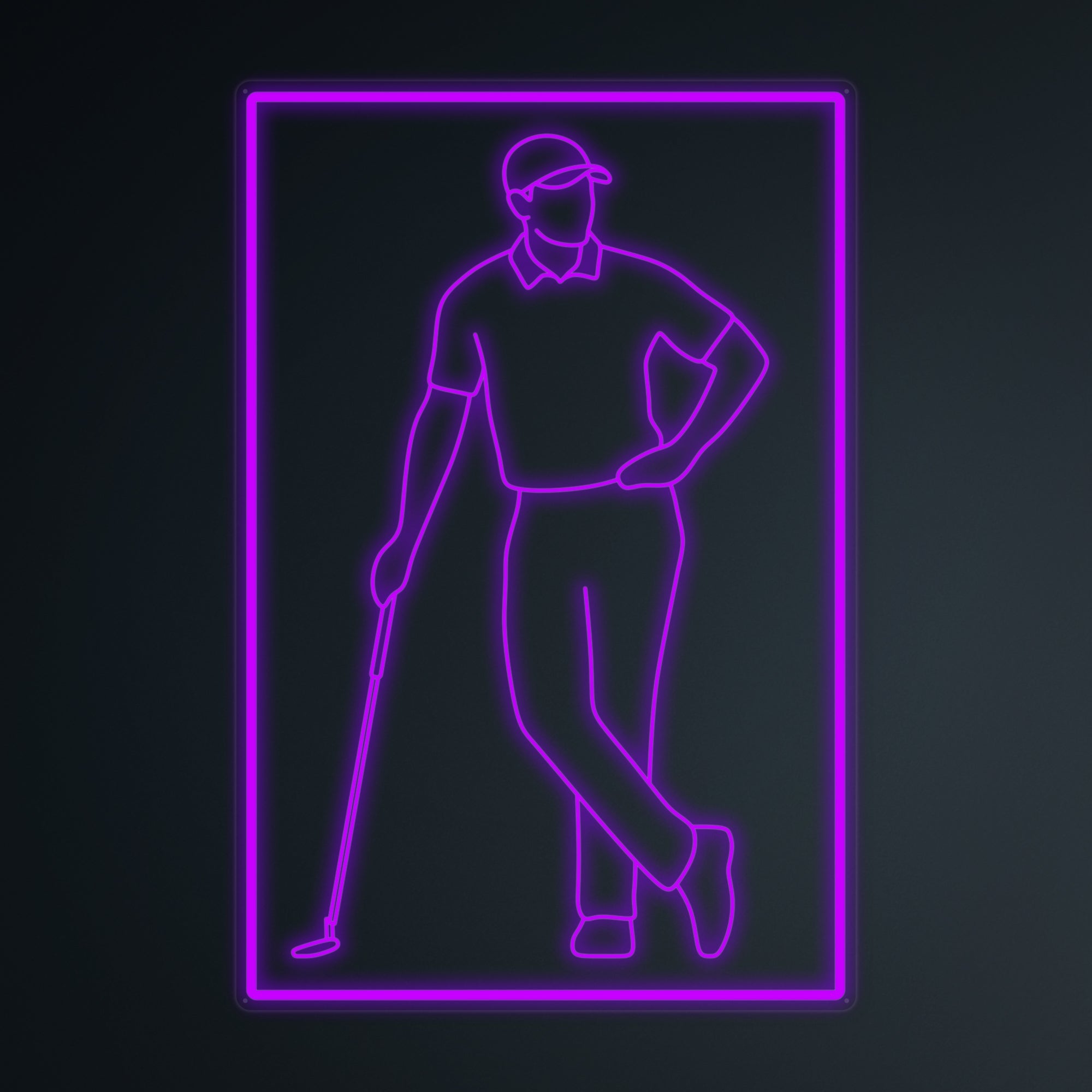 "Für Golfspieler" Mini-Neonschild