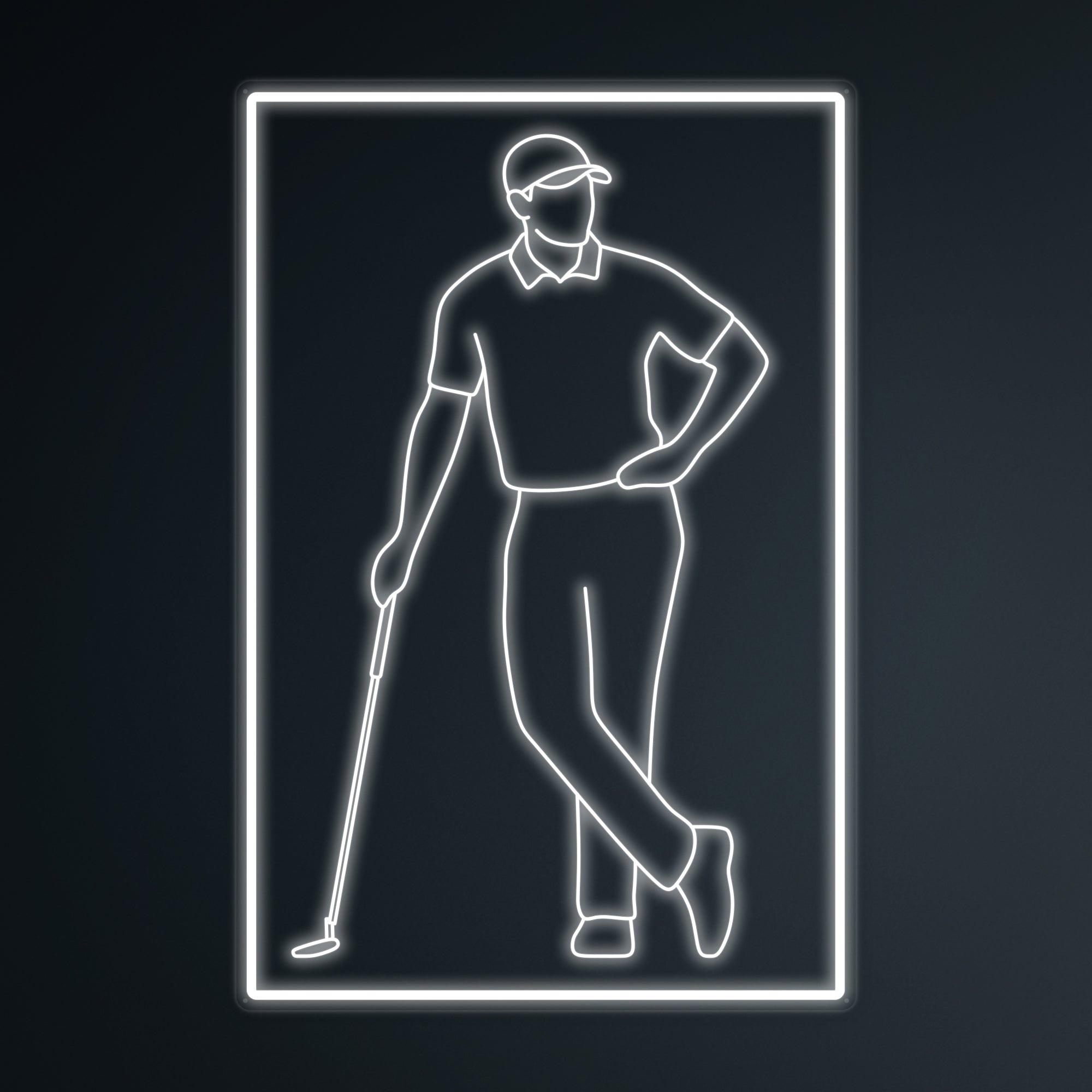 "Für Golfspieler" Mini-Neonschild