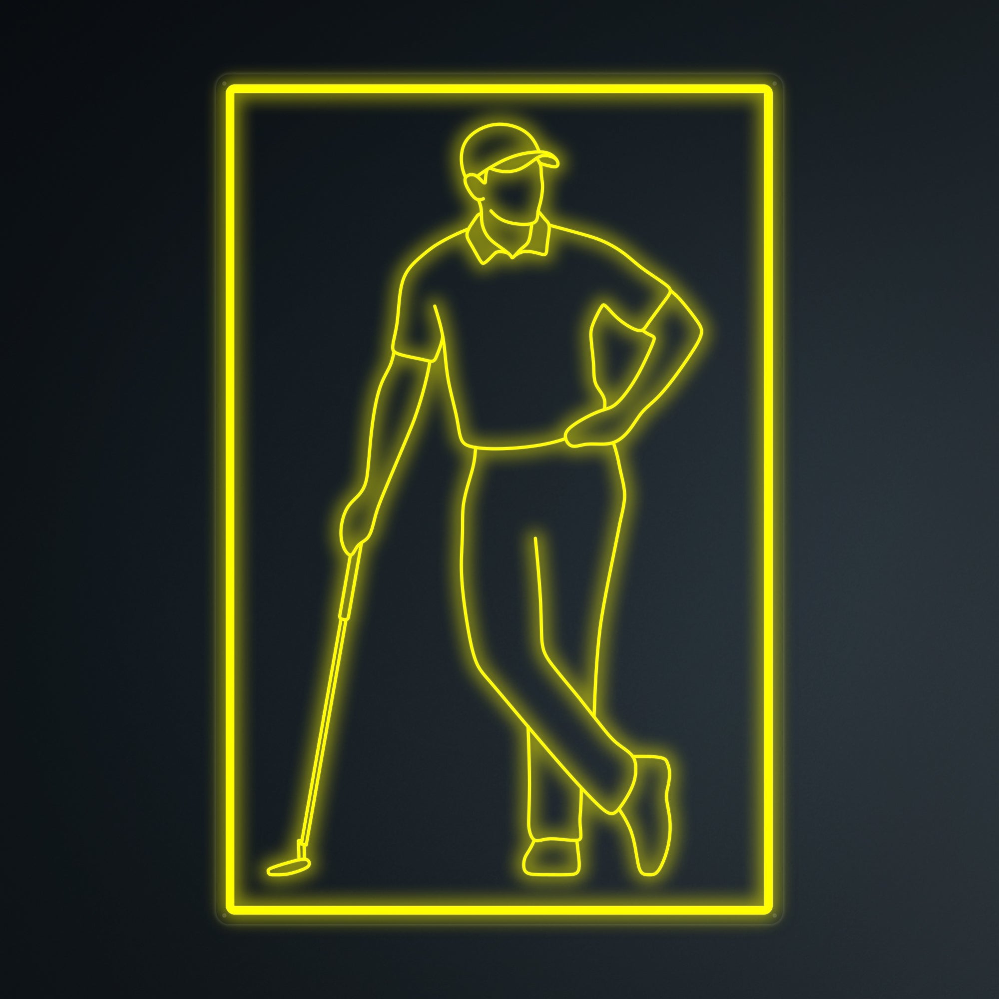 "Für Golfspieler" Mini-Neonschild