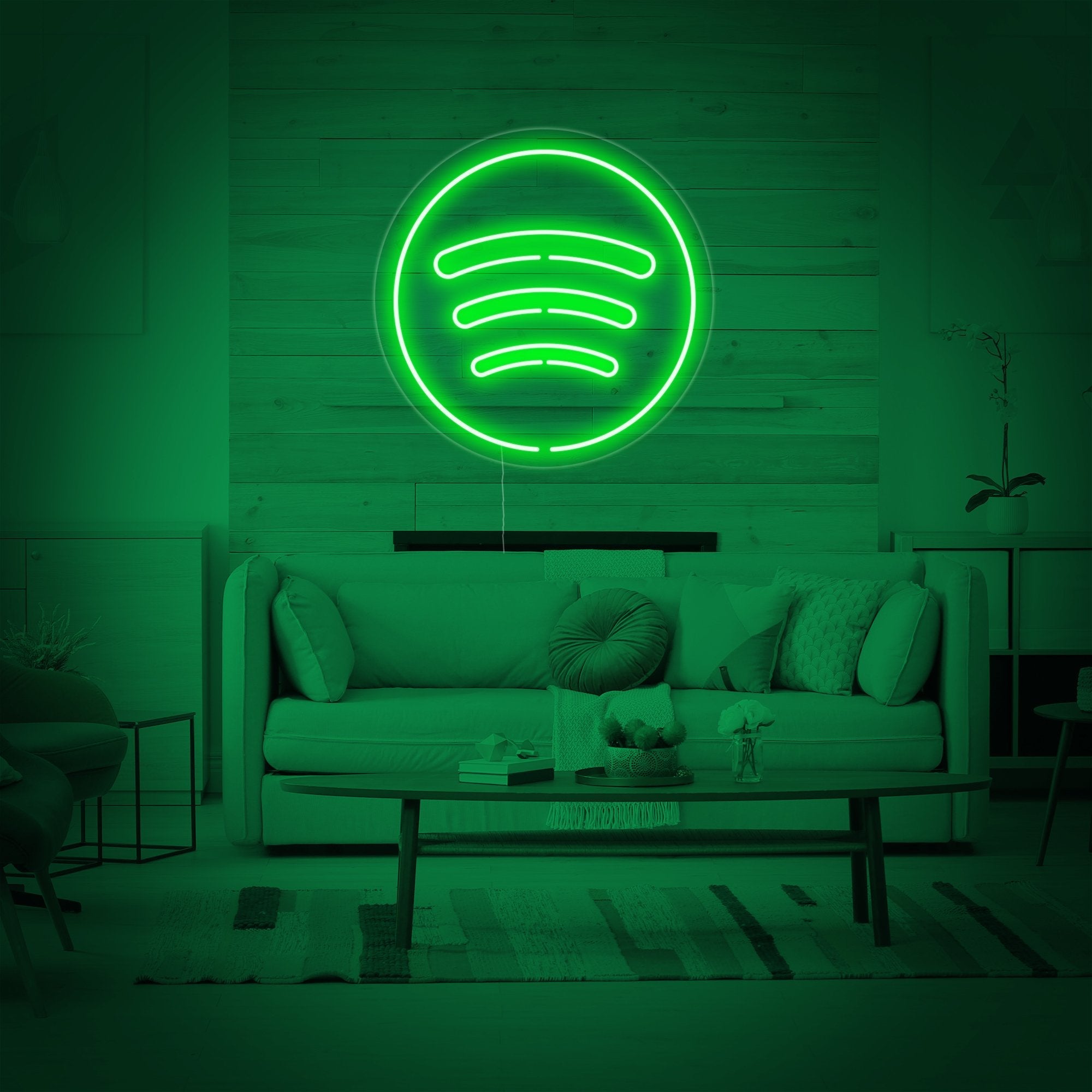 "Spotify logo" Neonschrift