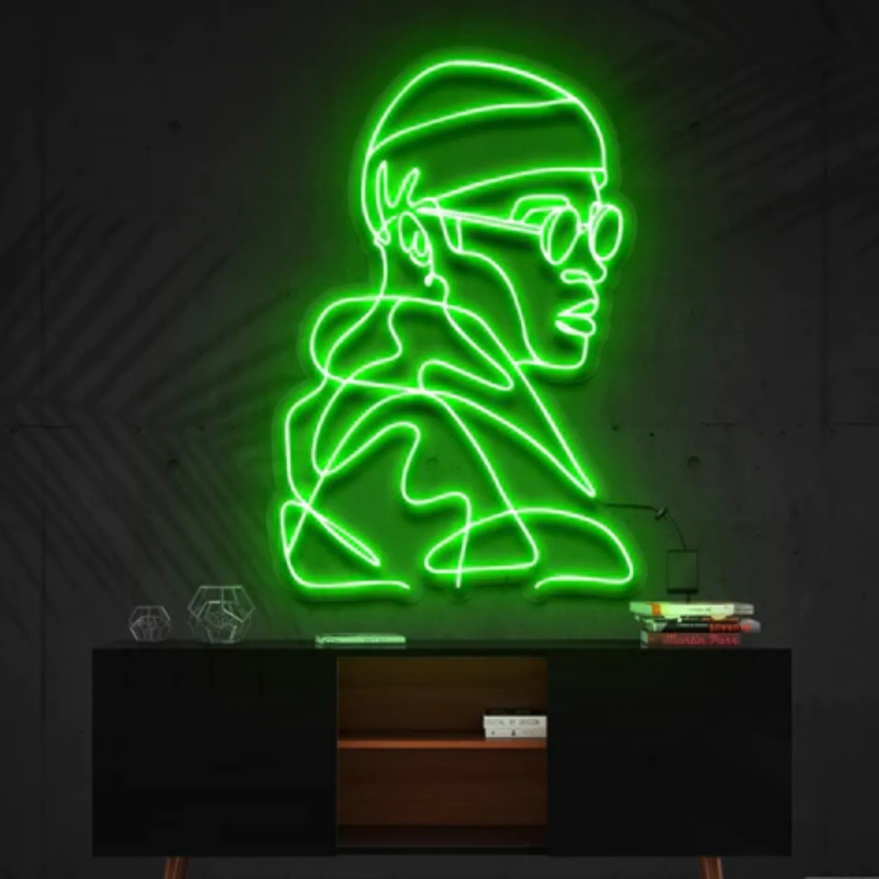 Street Cred Neon-Kunstwerk – Ihr urbanes Statement in Neon