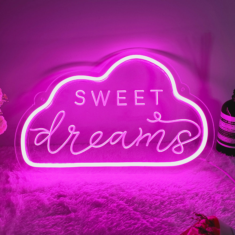 "Sweet Dreams" USB Mini LED Neonschrift