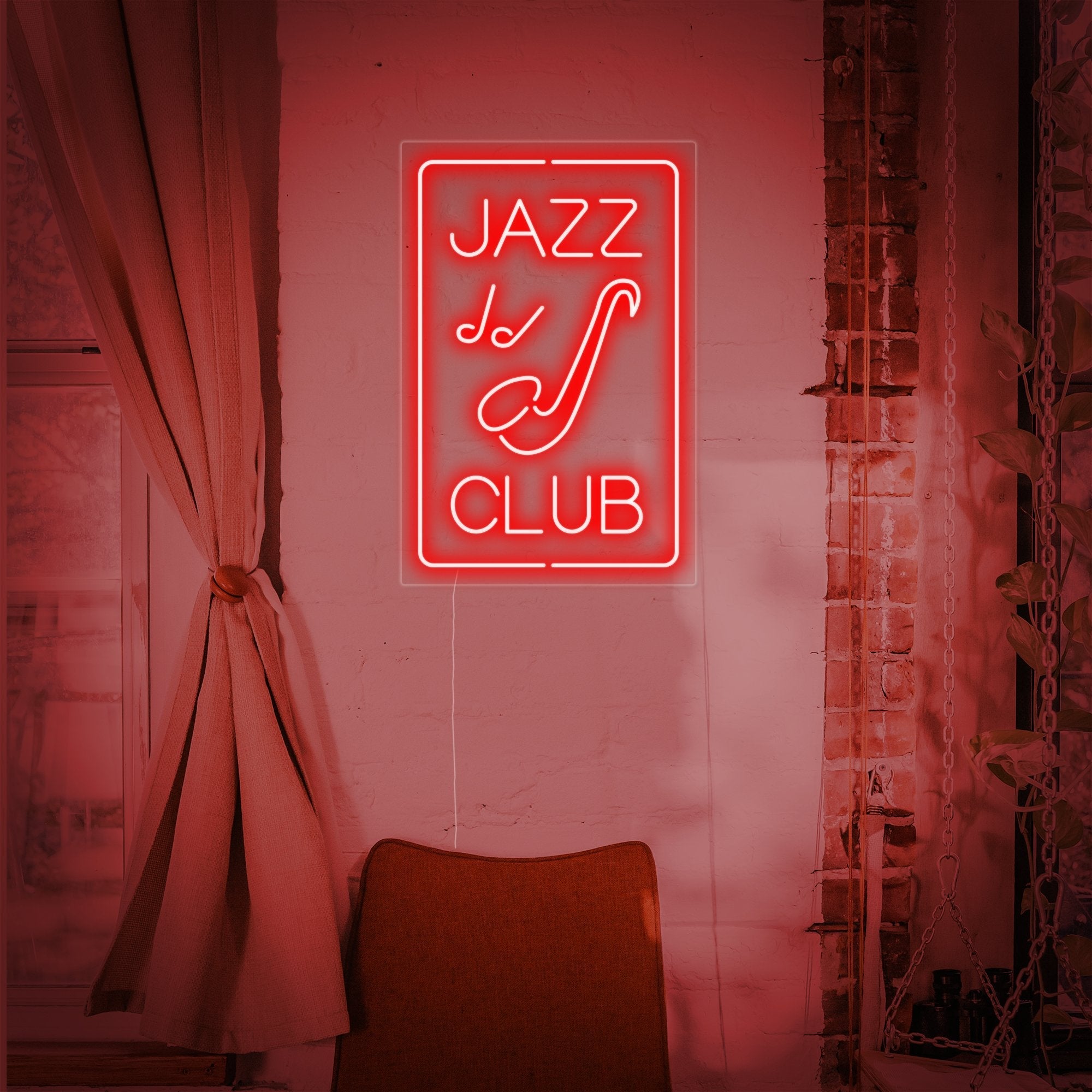 "The Jazz Club" Neonschrift