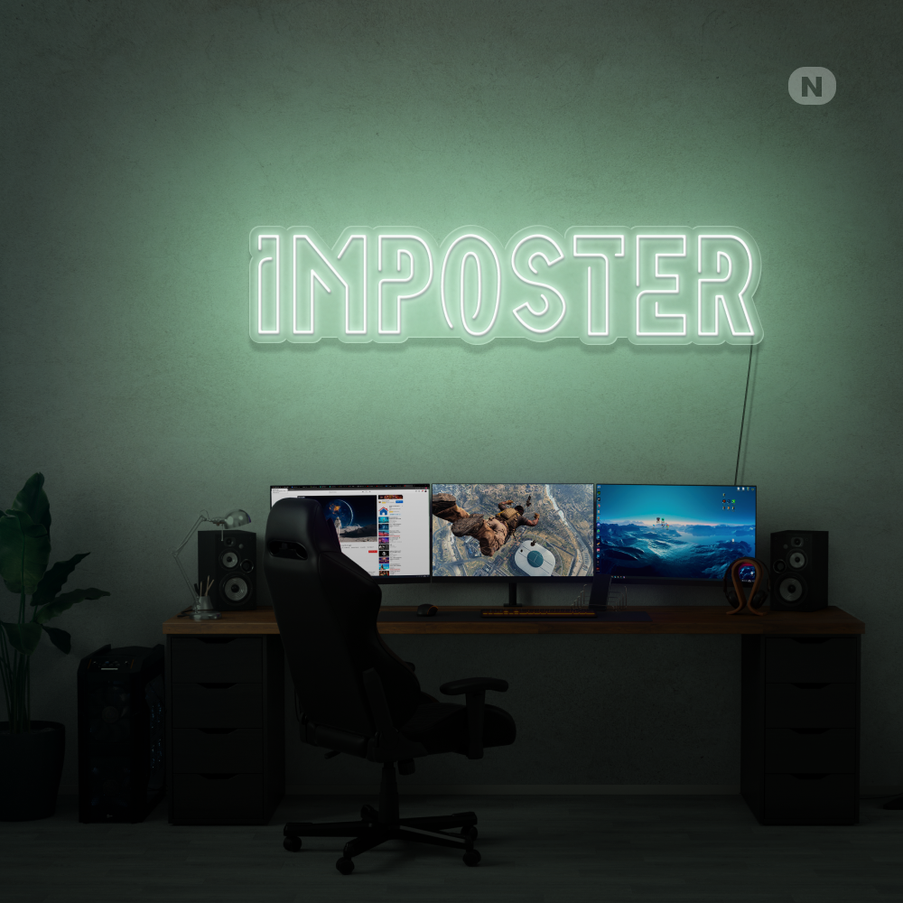 Neon Schild Imposter