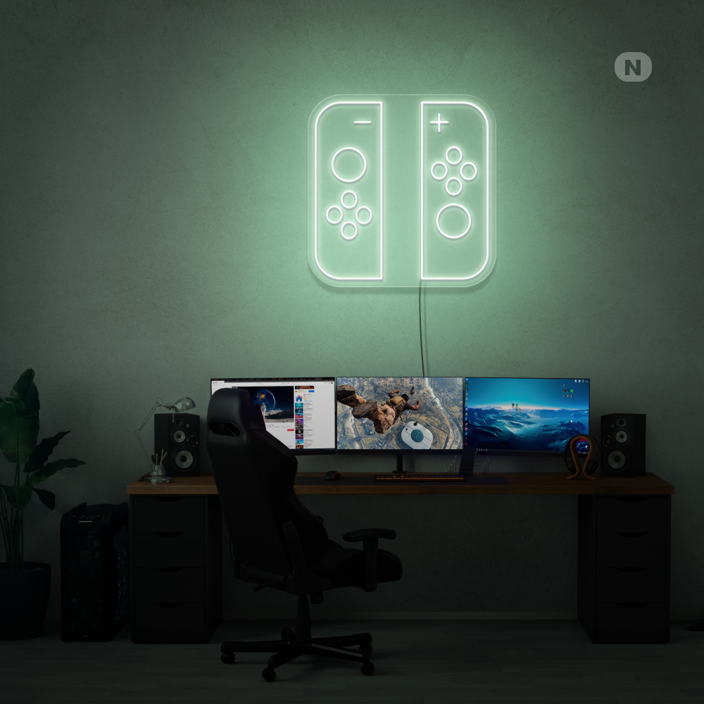 Neon Schild Spielen