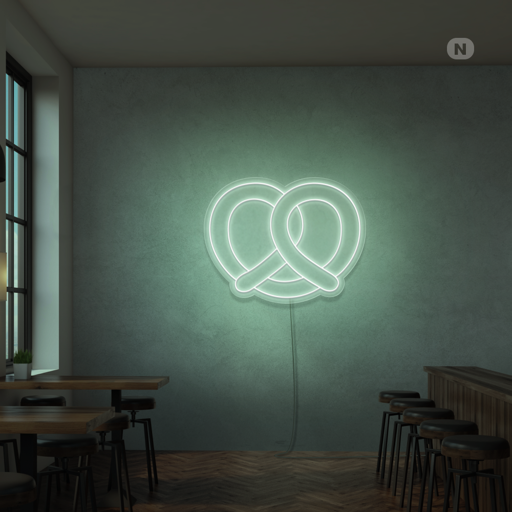 Neon Schild Bäcker