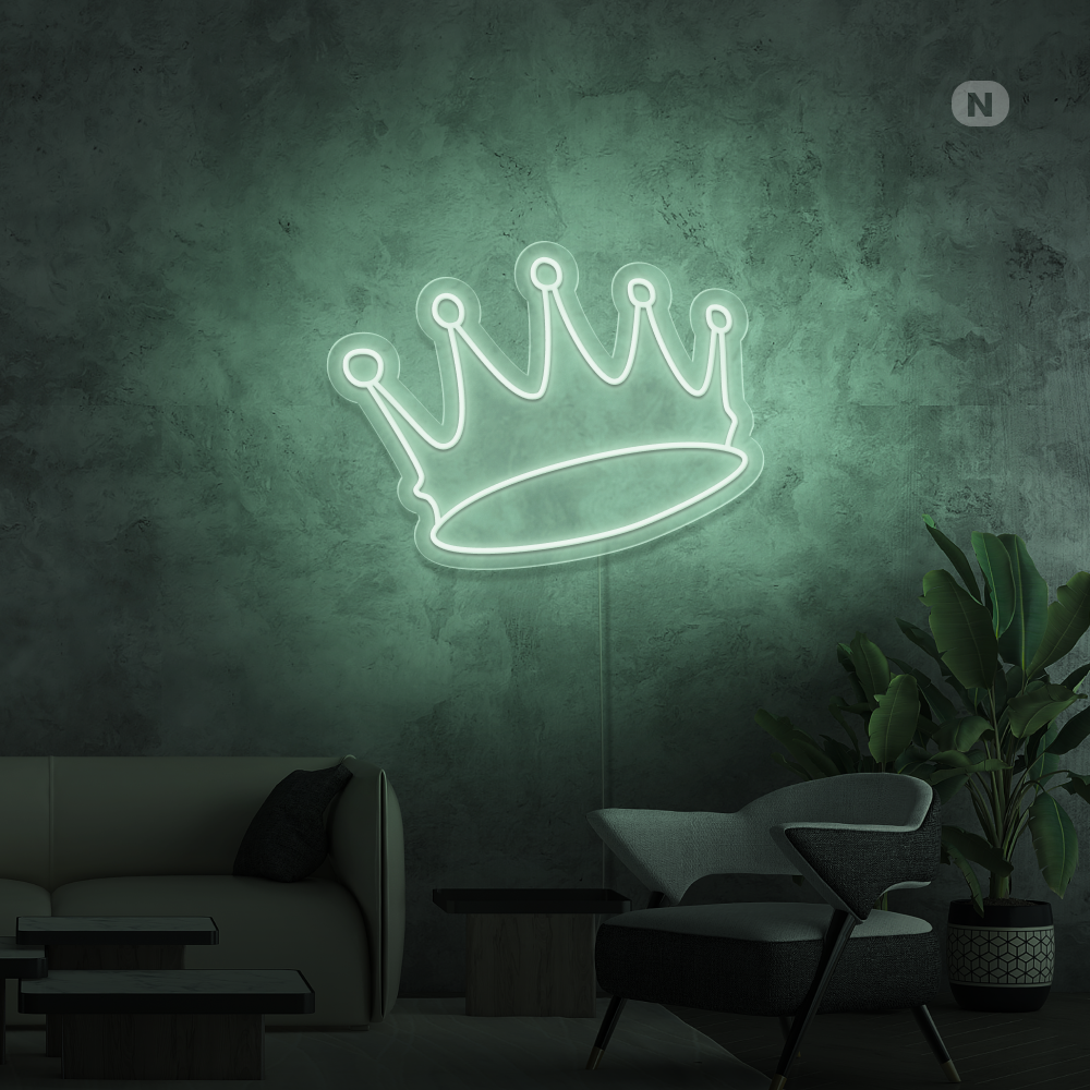 Neon Schild Krone