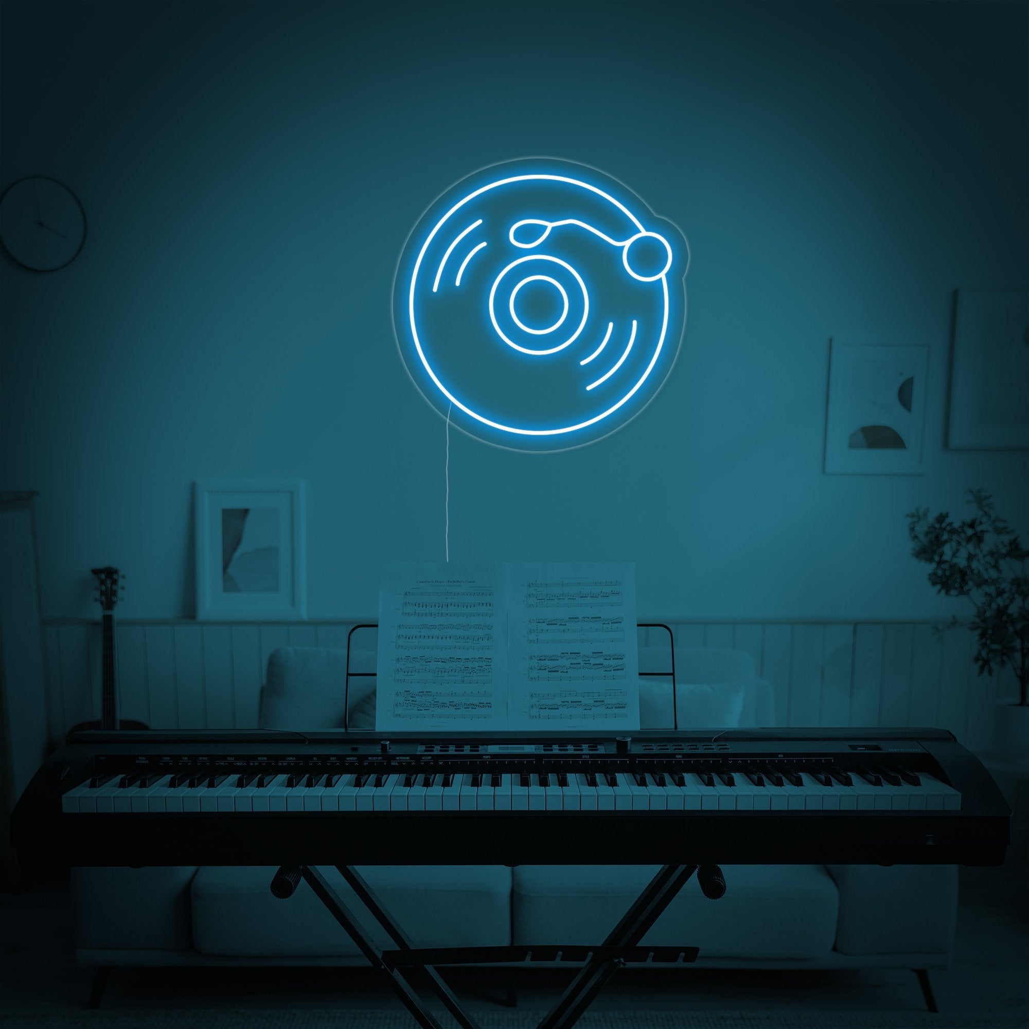 "Vinyl" Neonschrift