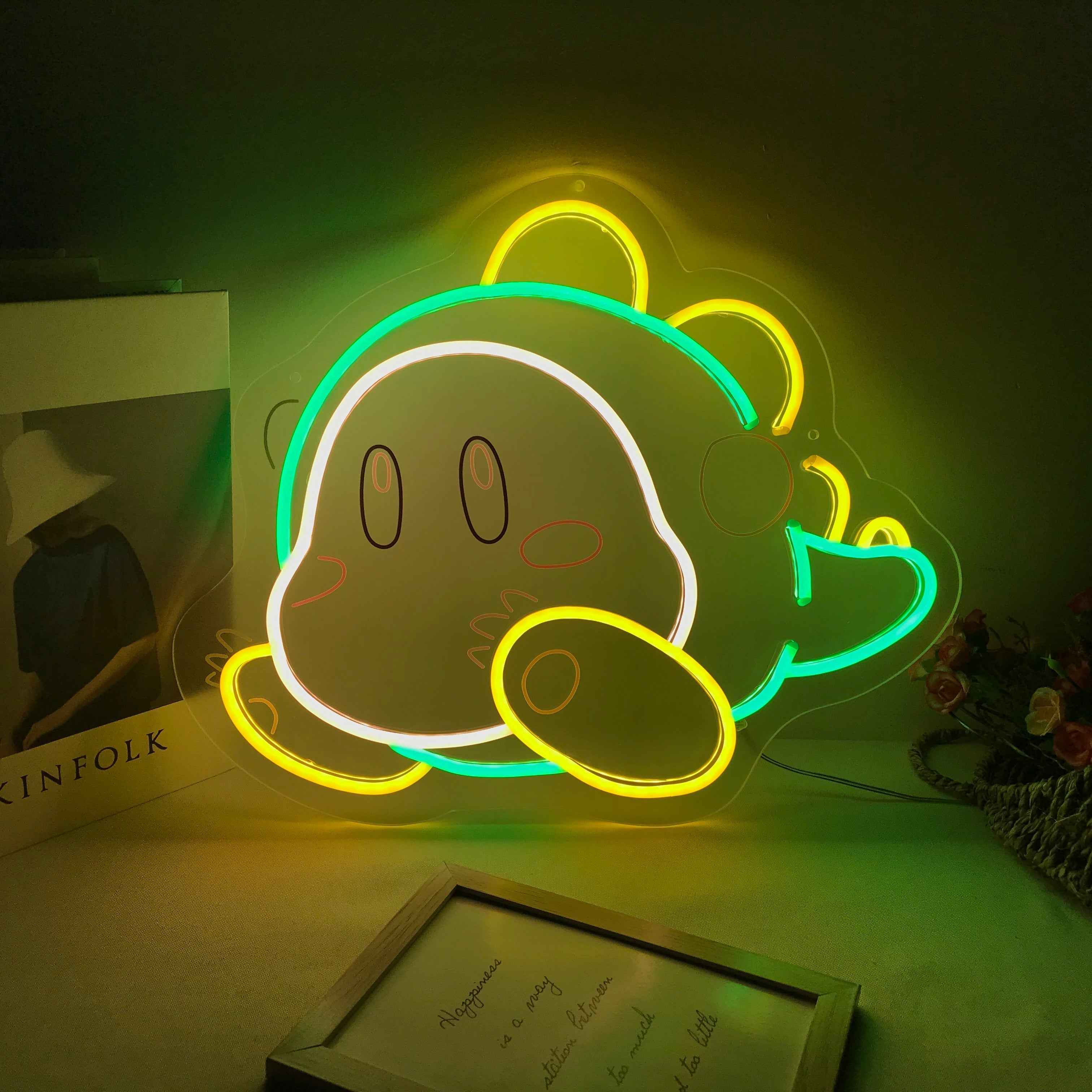 "Waddle Dee, Spiel Wandkunst" Mini Neonschrift