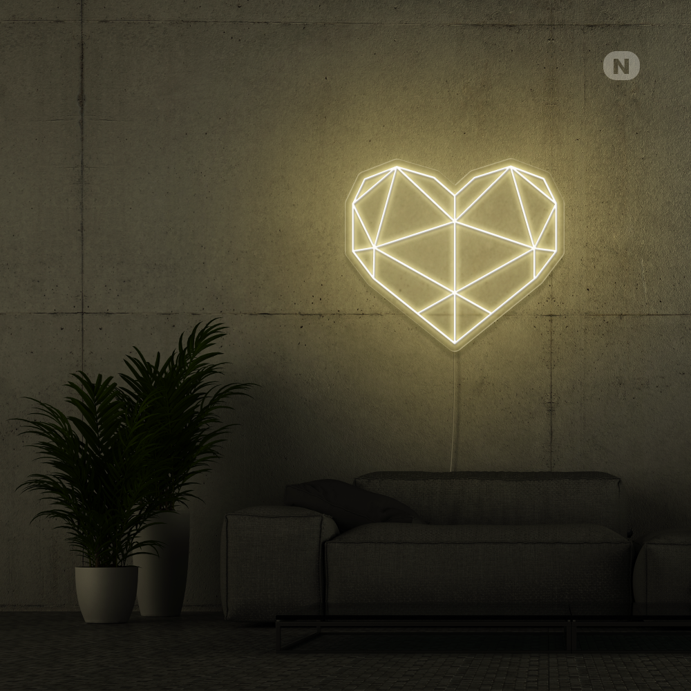 Neon Schild Herz