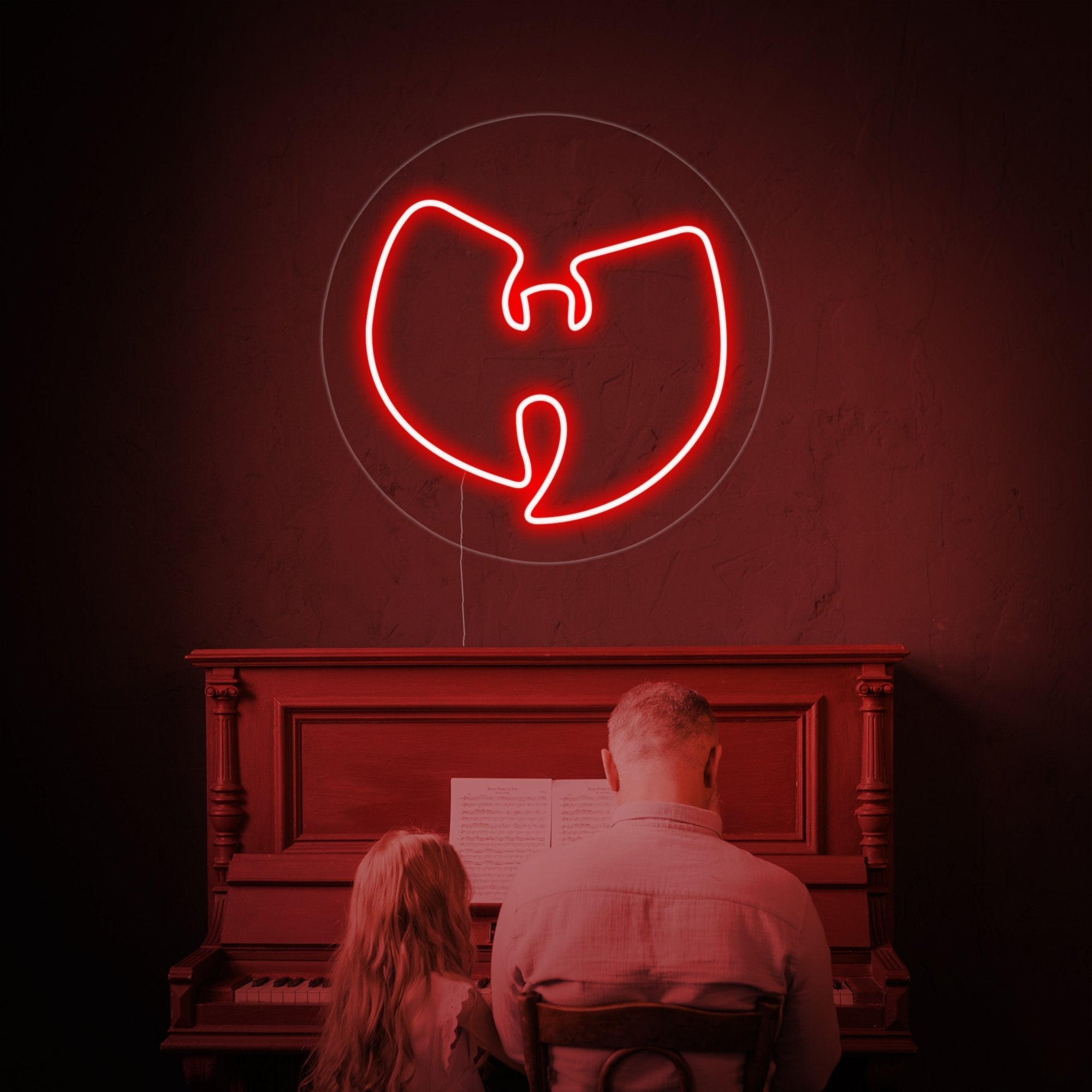 "Wu Tang" Neonschrift
