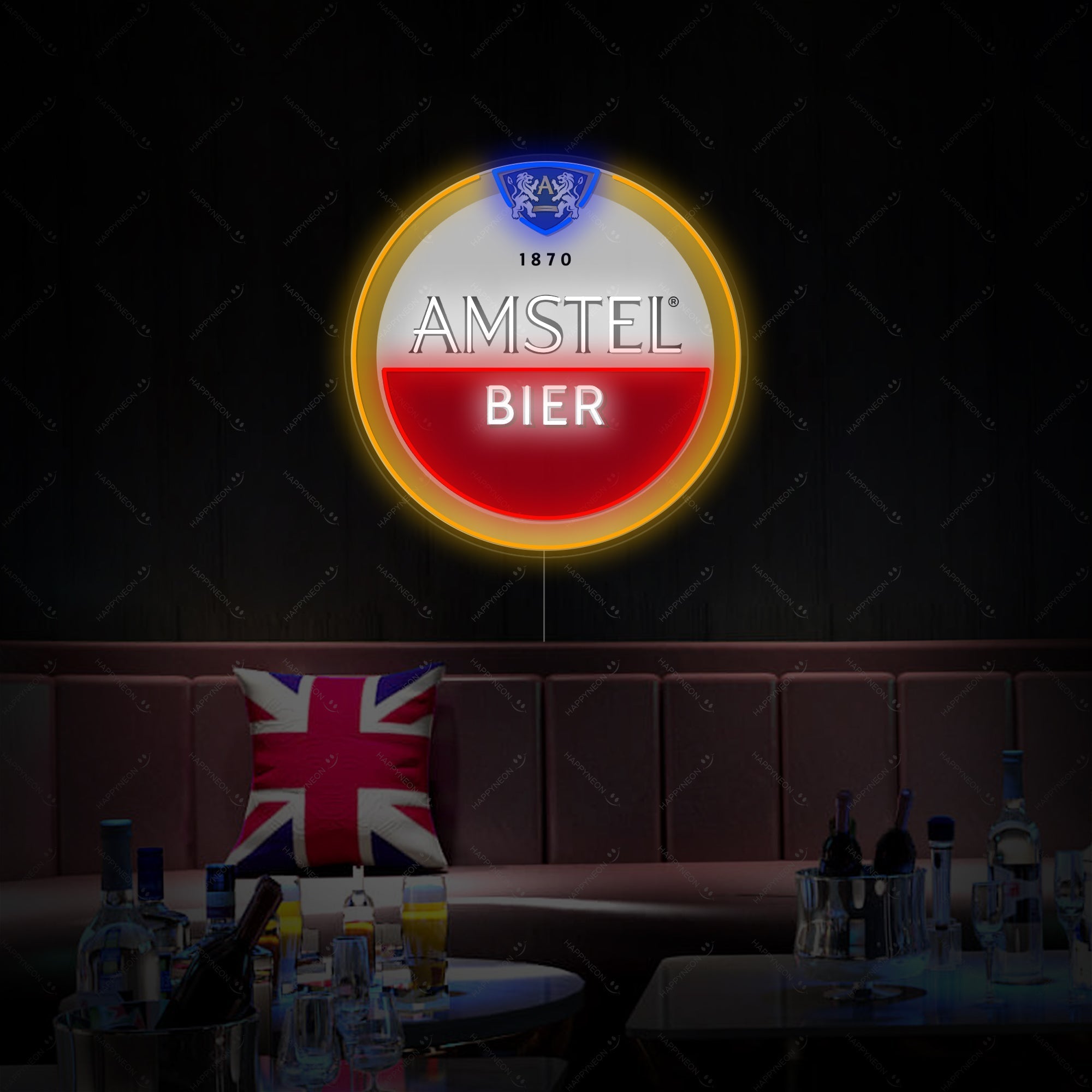 "Amstel-Logo" Neonschild