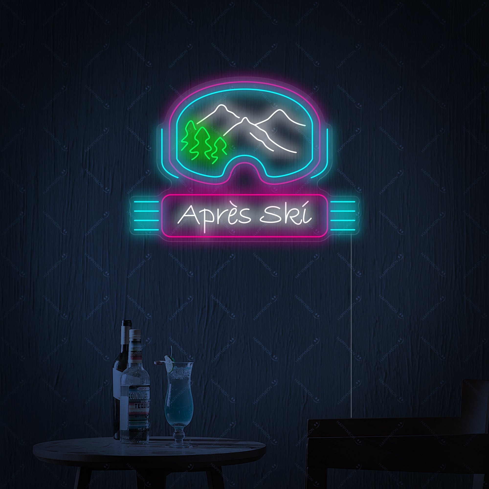 "Apres Ski" Neonschild