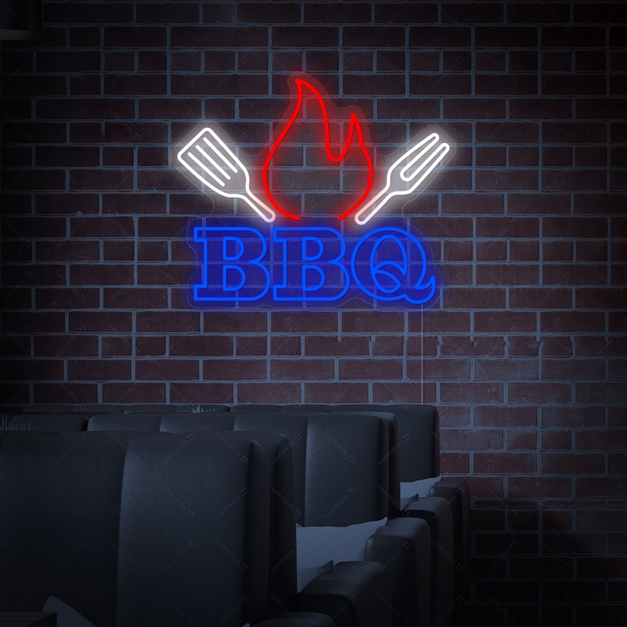 "BBQ" Neonschild