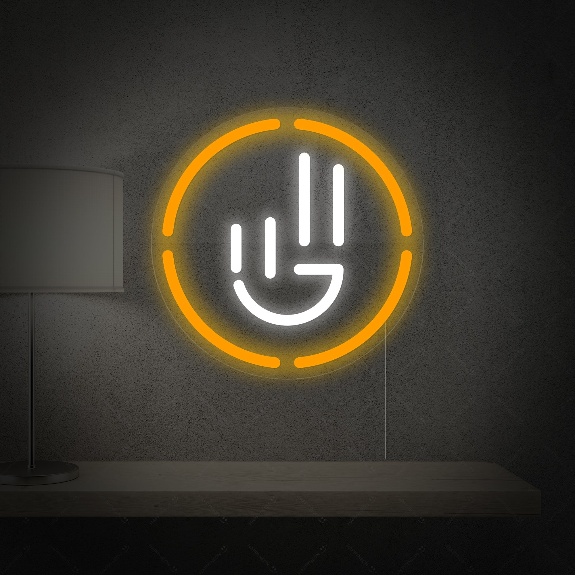 "Jeep Wave Kundenserviceprogramm" Neonschrift