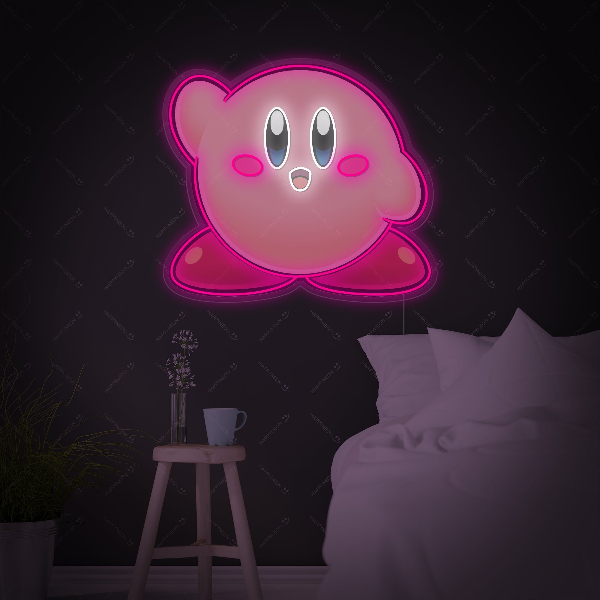 "Kirby NTD" Neonschild